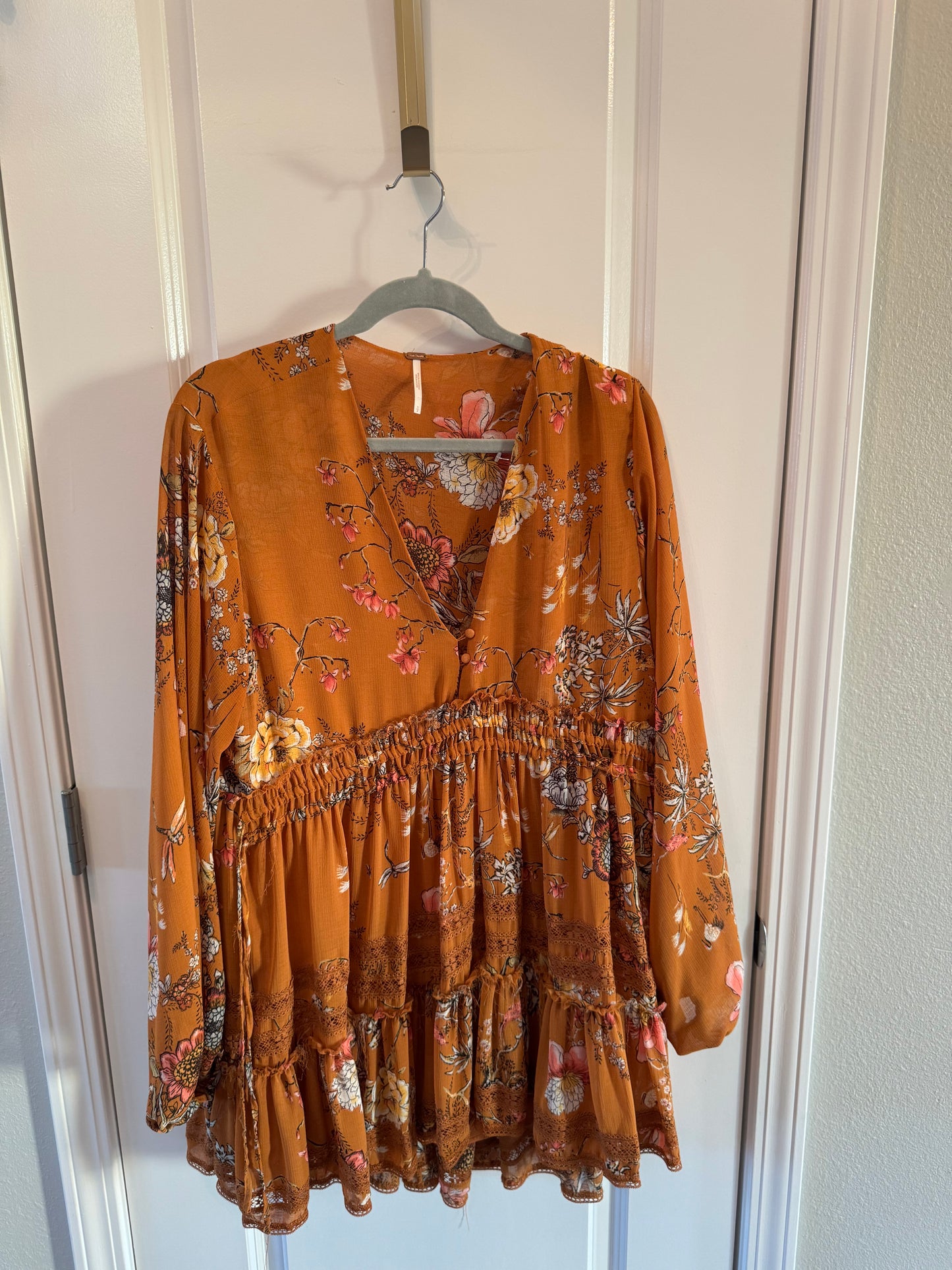 Free People Cherry Blossom Mini Dress Women’s Small