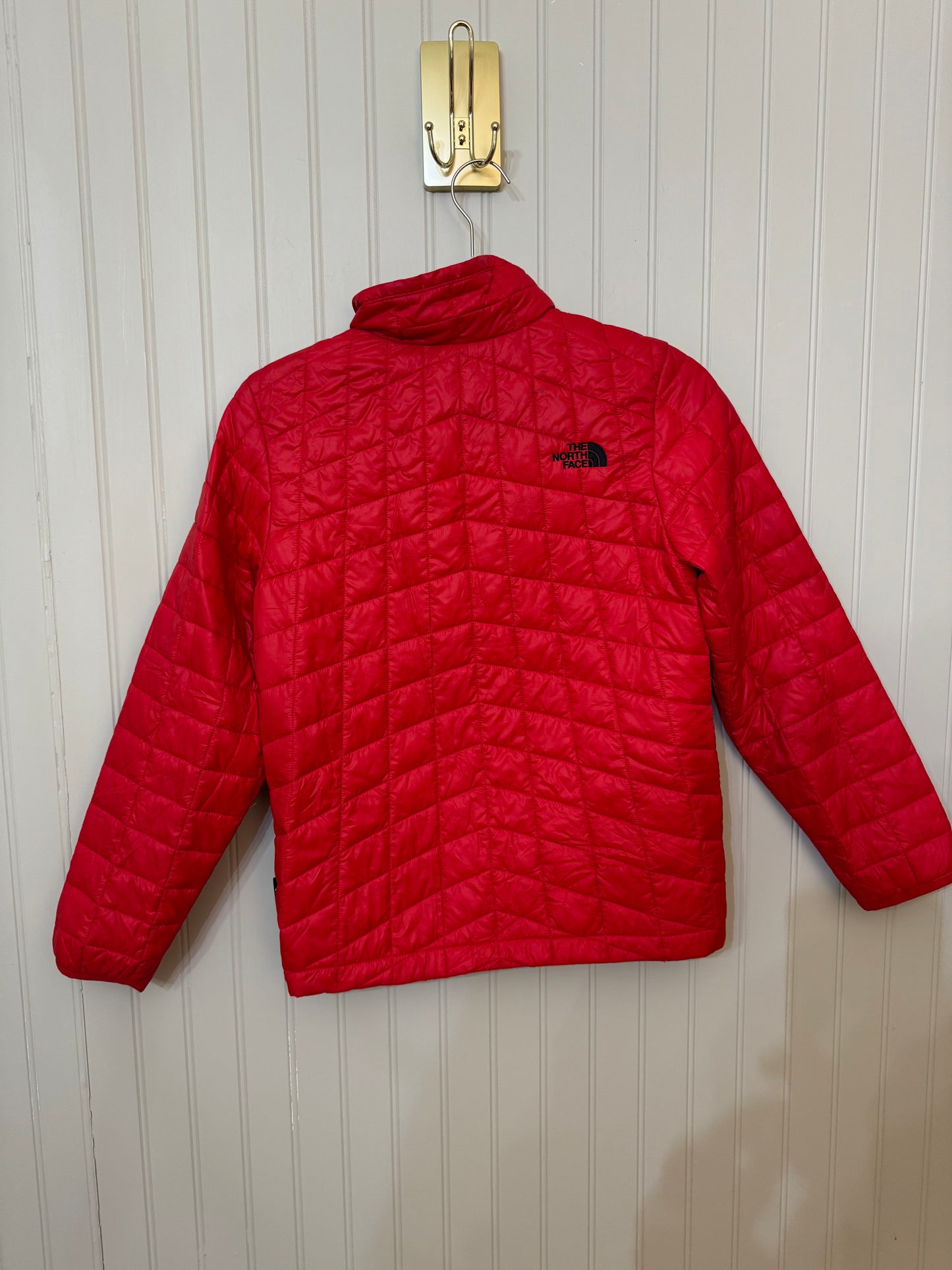 Boys Red North Face Coat Size 10/12 Years
