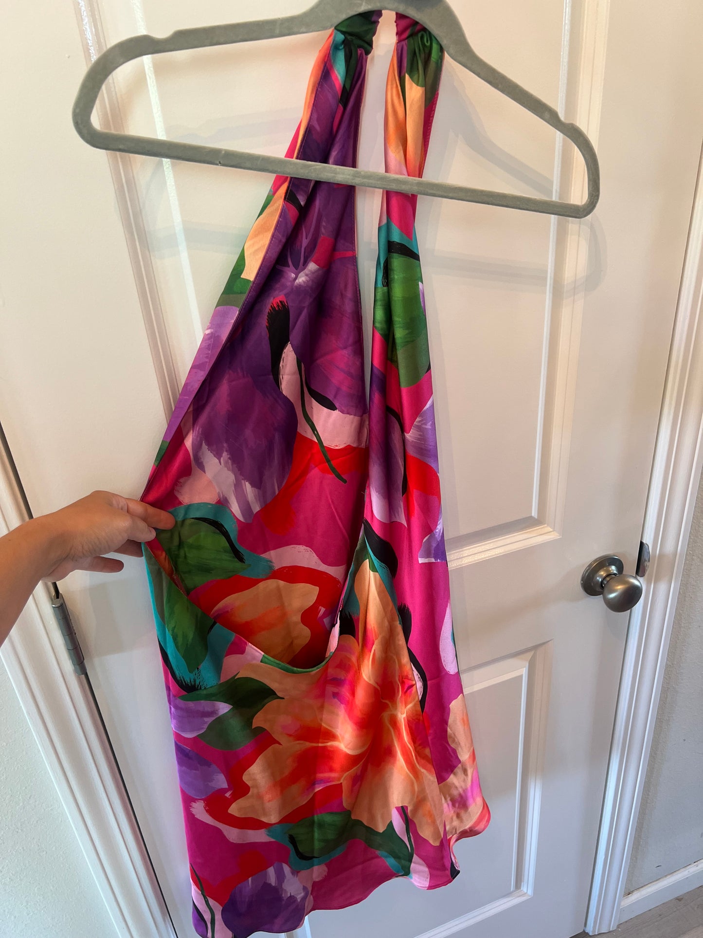 Show Me Your Mumu Tropical Floral Dress Women’s Size Medium 8-10 Pink
