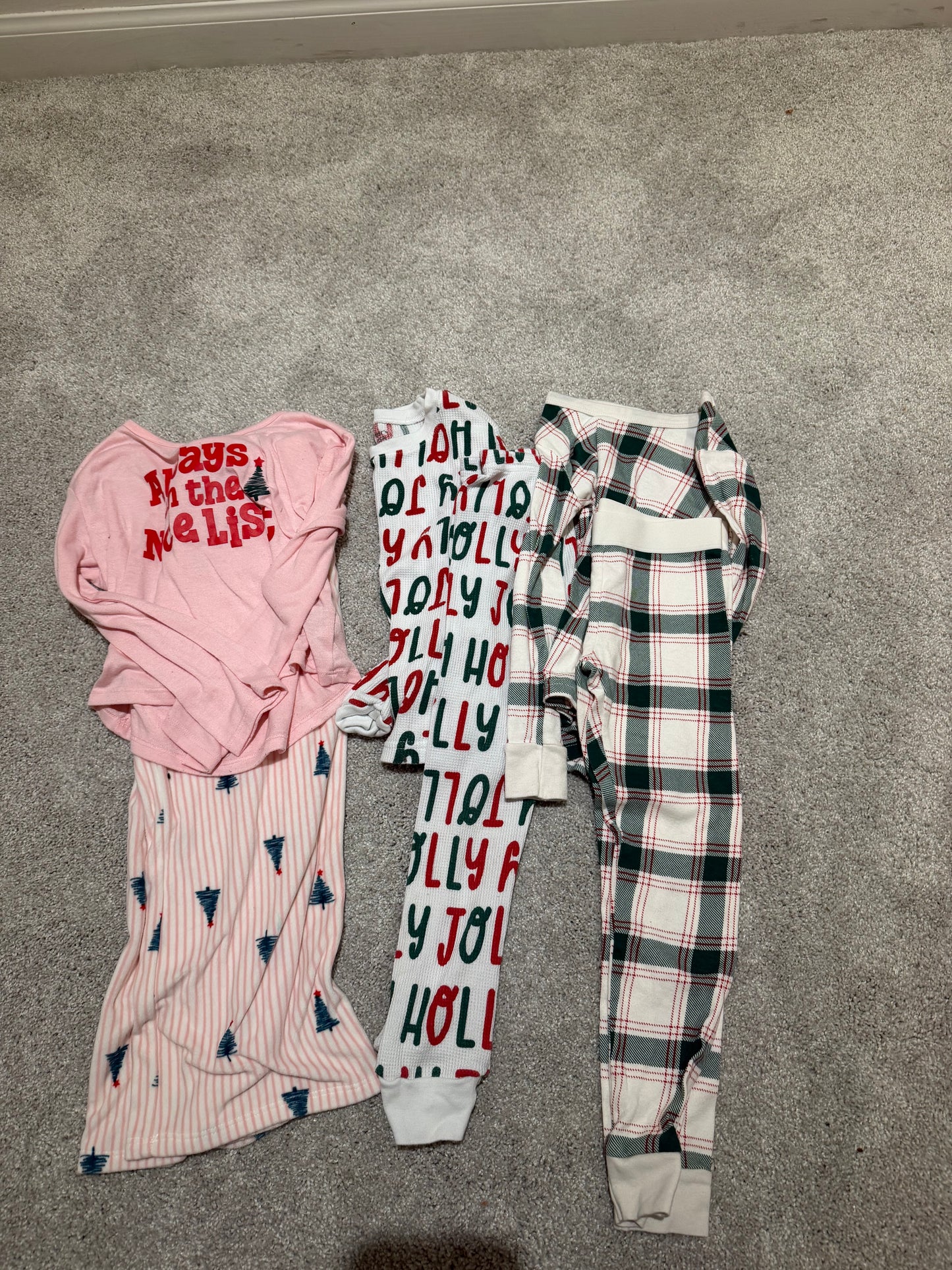 Holiday Pajama Bundle Size 4/5Y