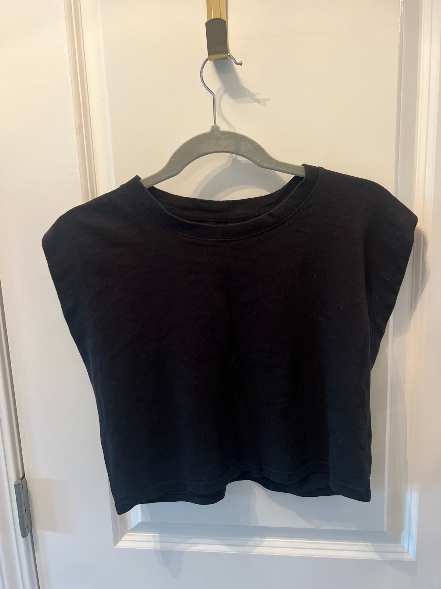 Aerie Offline Black Top Size Medium