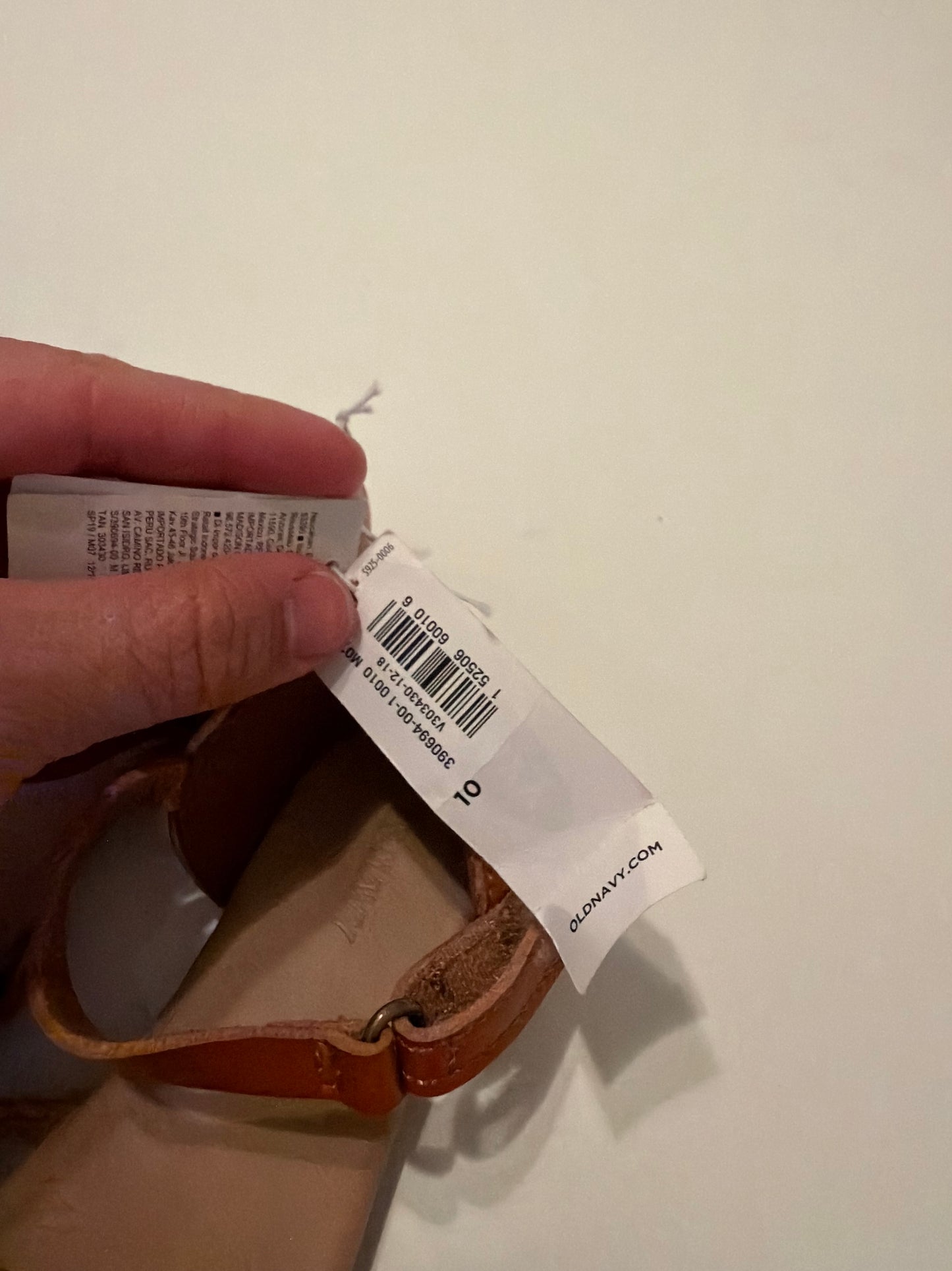 Old navy brown shoes size toddler 10
