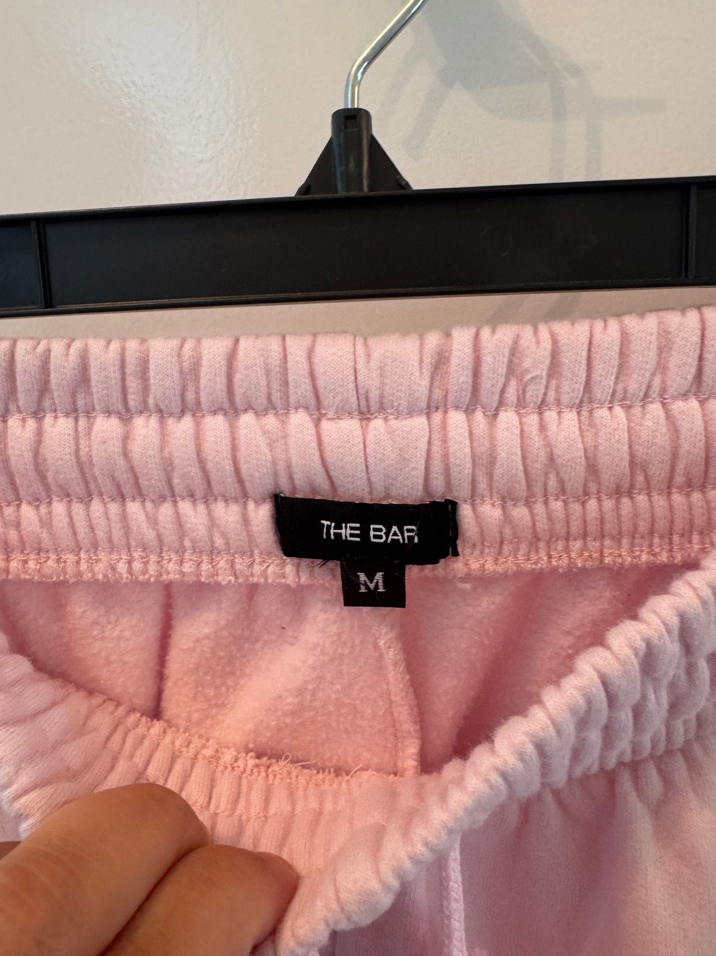 The Bar Varsity Sweatpants Women’s Medium Blush