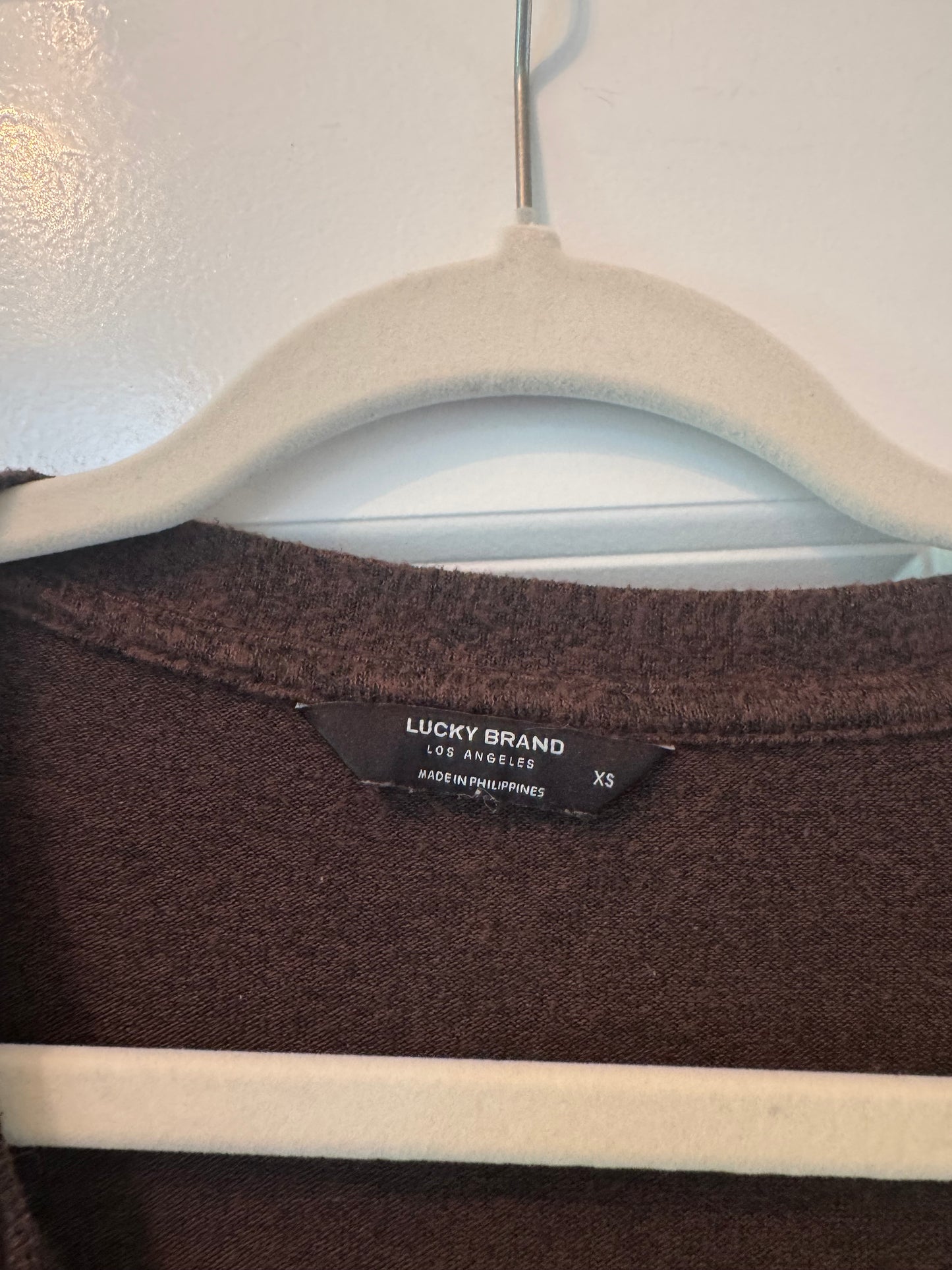 Lucky Brand Knit Matching Set Women’s XS Brown