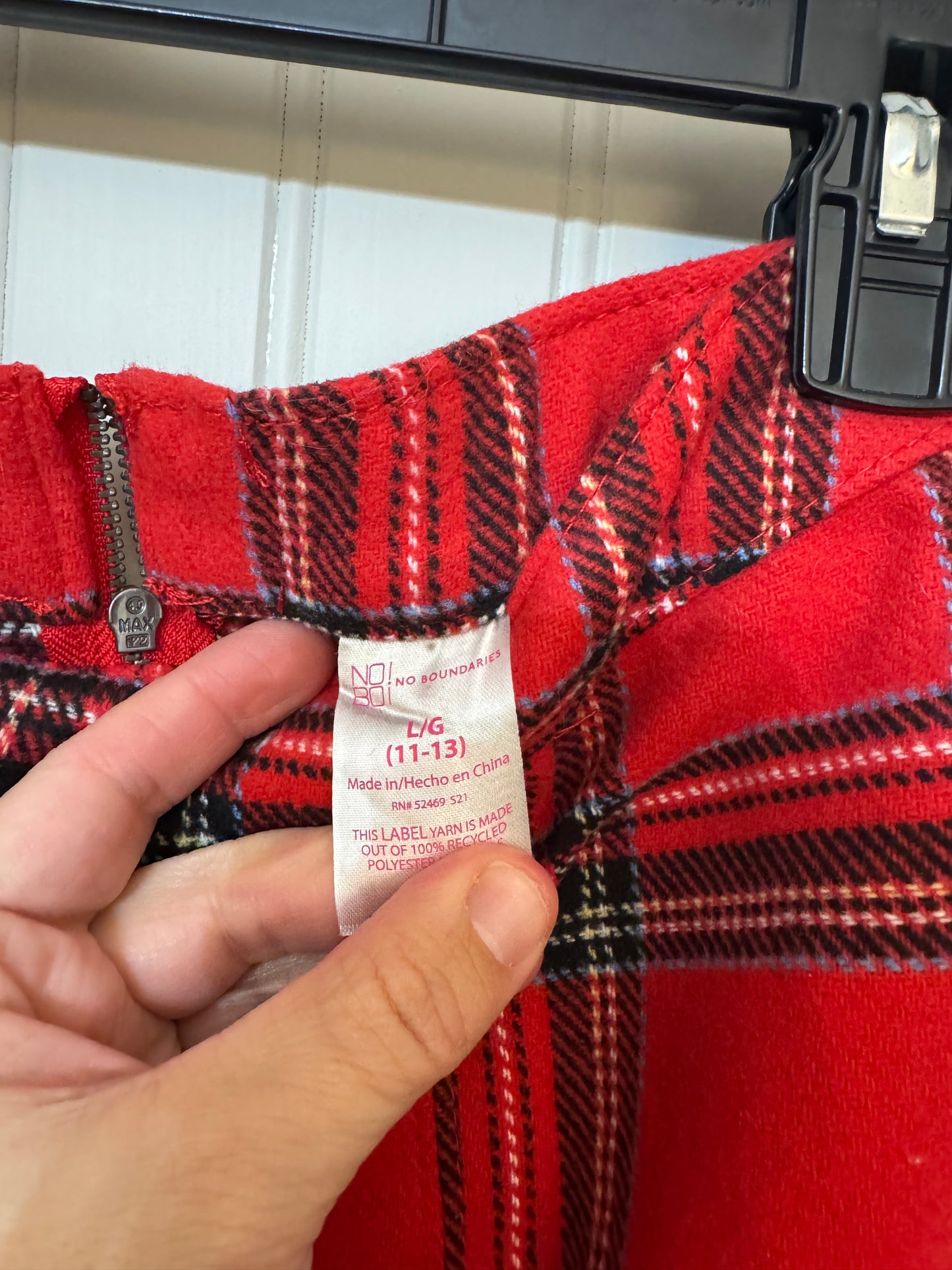 Women’s Plaid Skirt Size Large