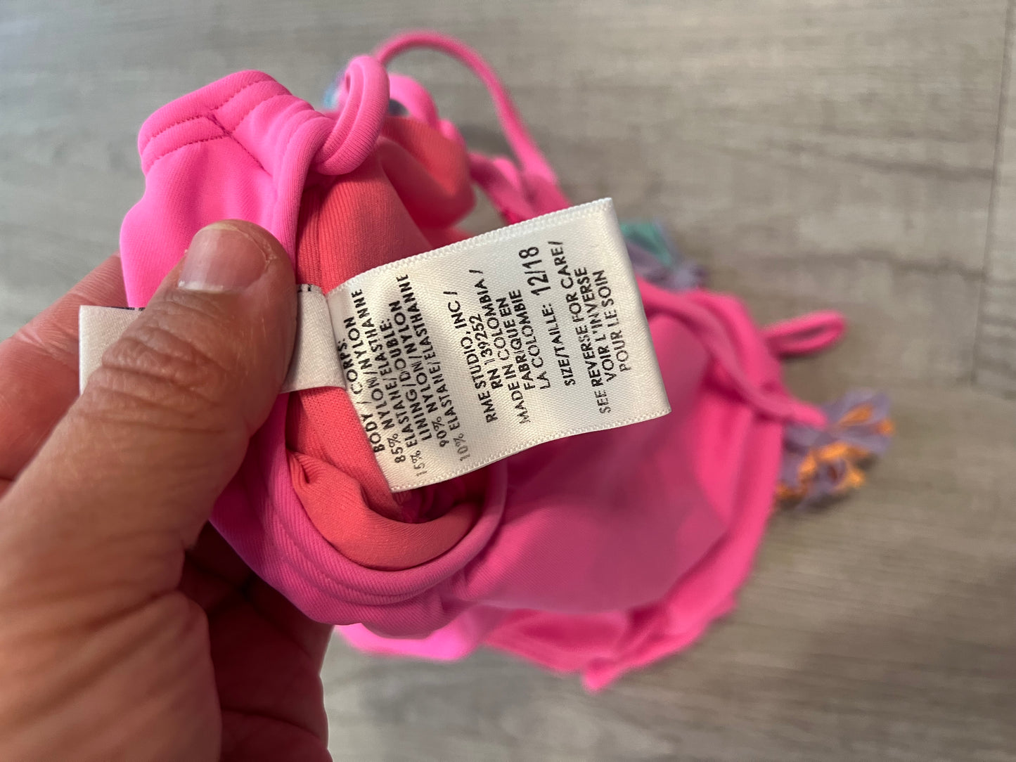 Baby Girl Swimsuit Size 12/18 months