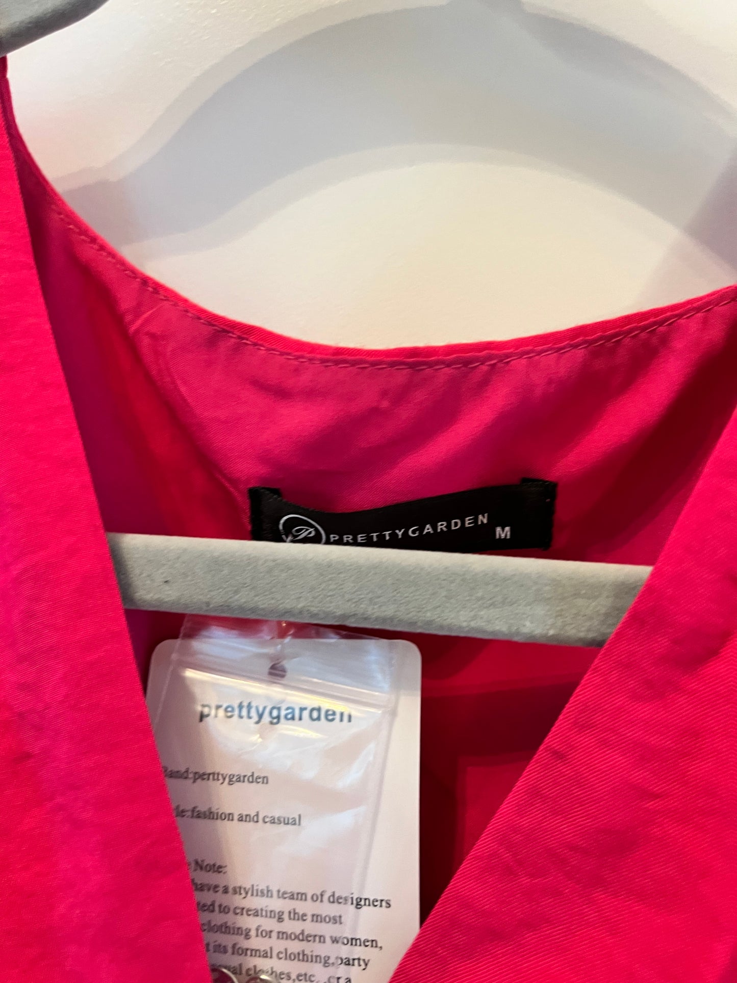 Prettygarden Short Sleeve Dress Women’s Size Medium 8-10 Pink
