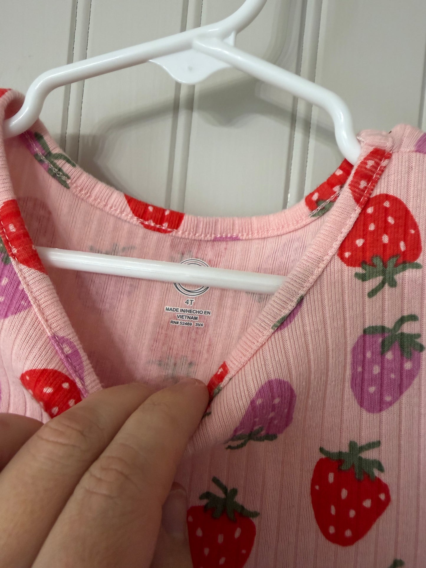 Wonder Nation Strawberry Dress 4Y