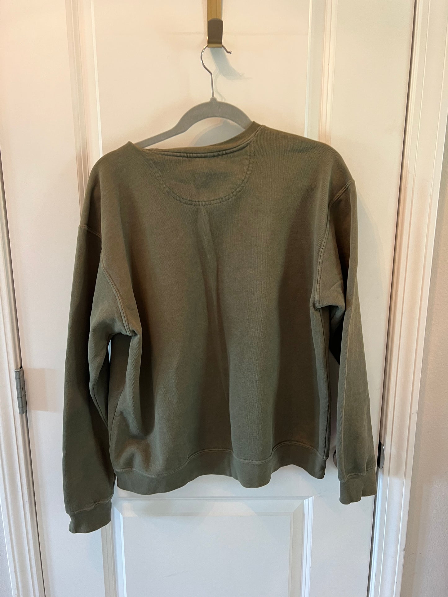 Sublime Graphic Band Crewneck Sweatshirt Women’s Size Medium Olive