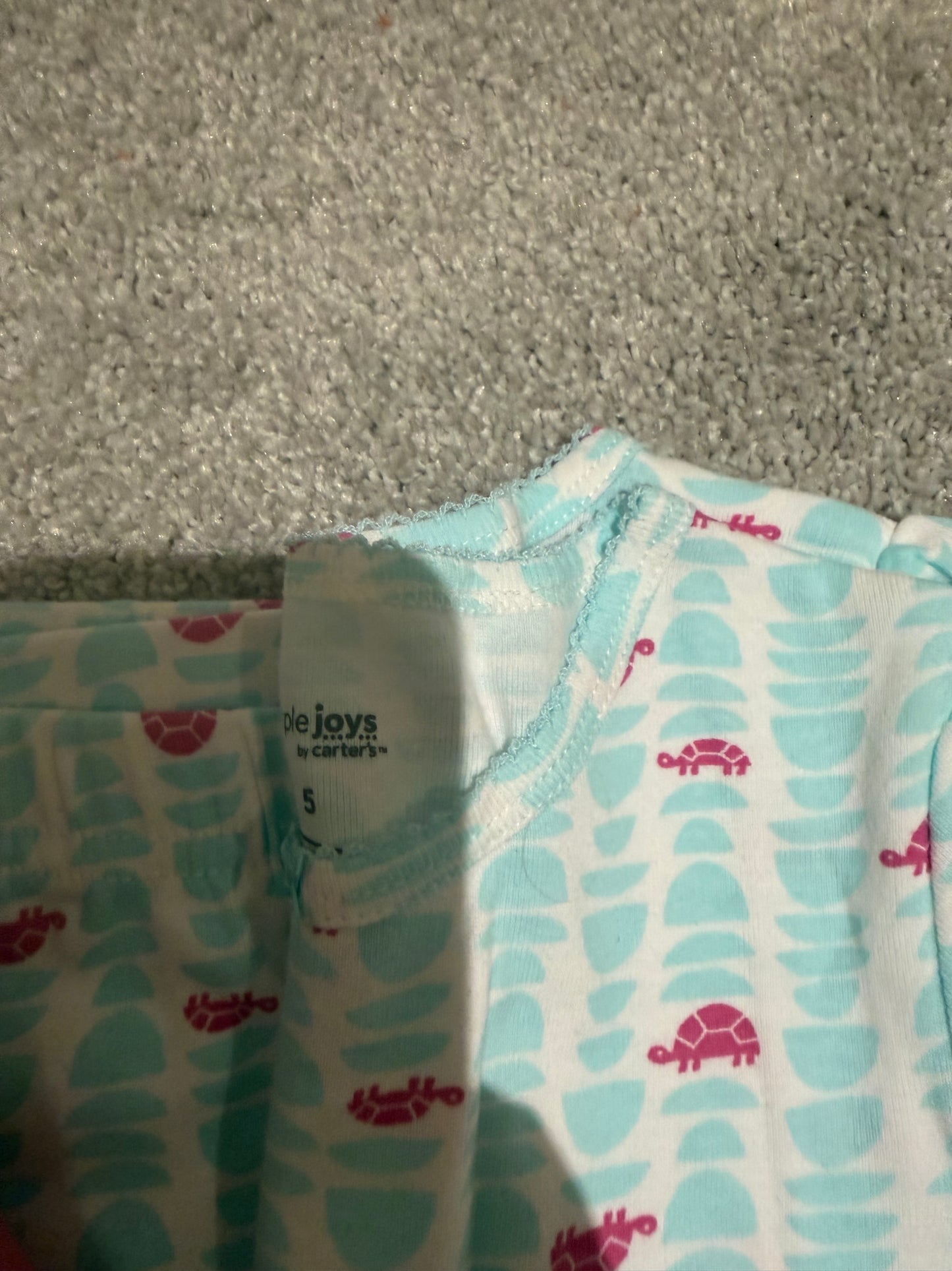 Bundle of 4 Pairs Pajamas Toddler Size 4-5 Years