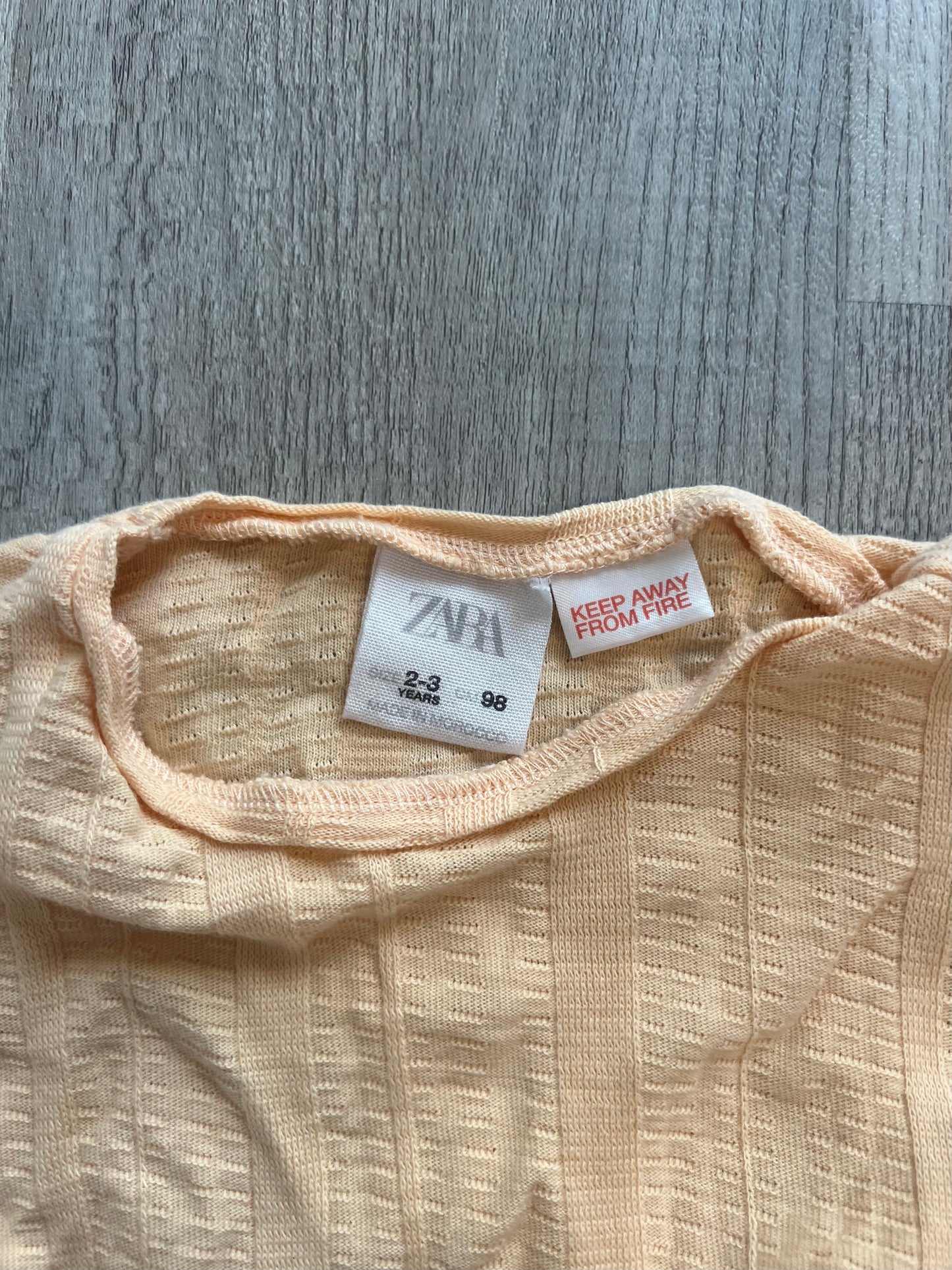 Zara Toddler Girl Tee Size 2/3 Years