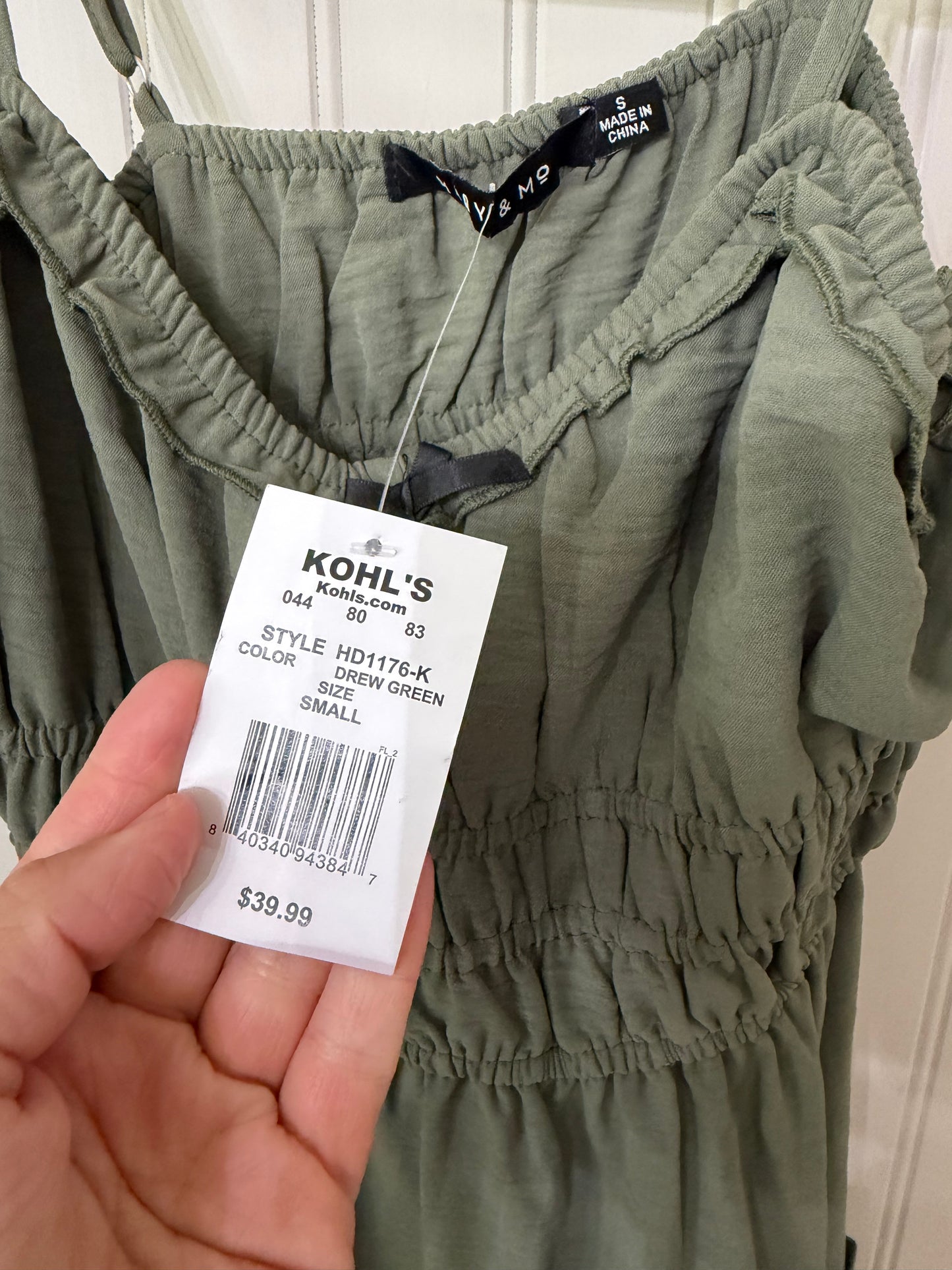 Tiered Summer Dress Girl’s Small NWT