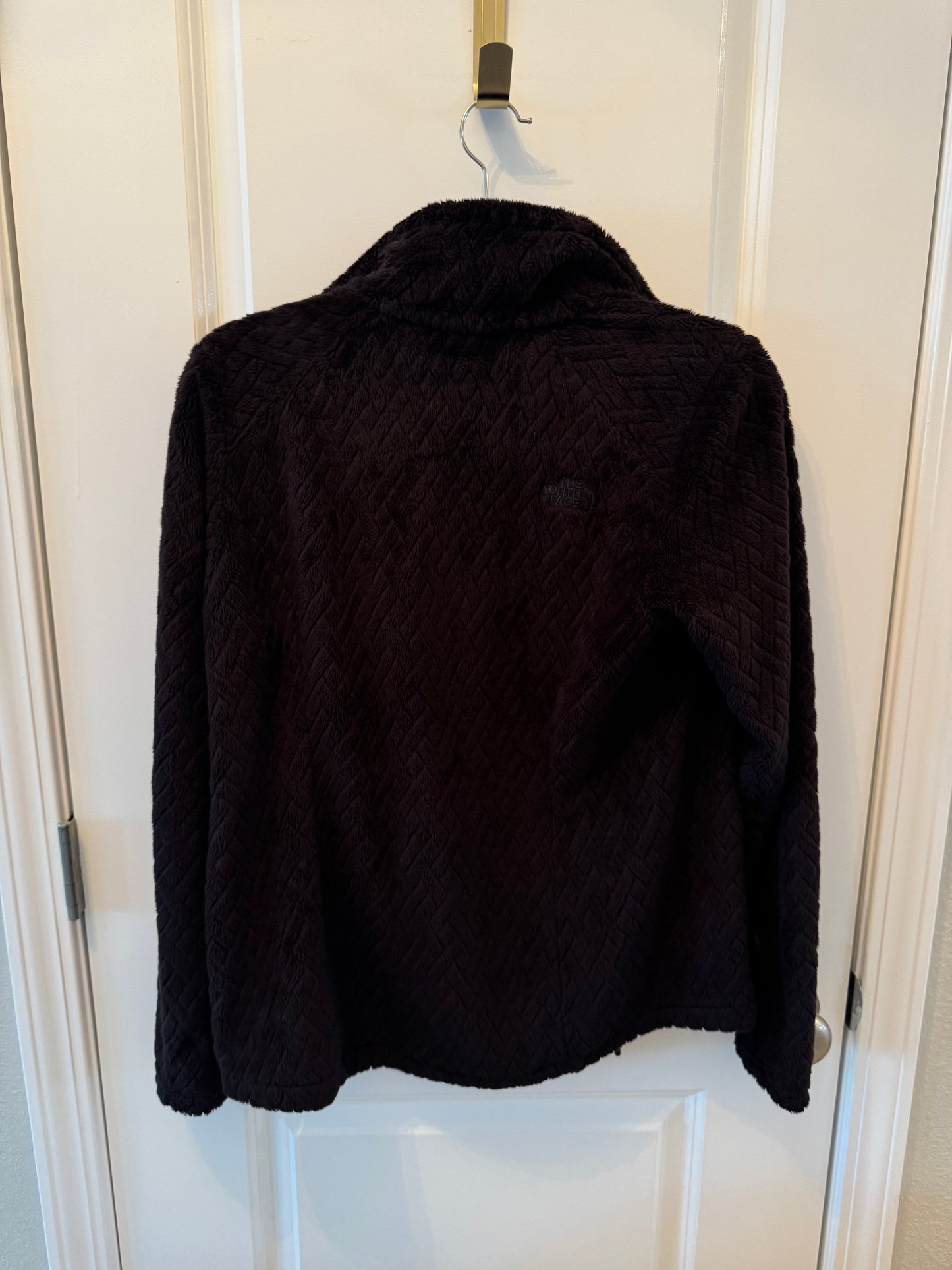 The North Face Black Fuzzy Coat Size Small