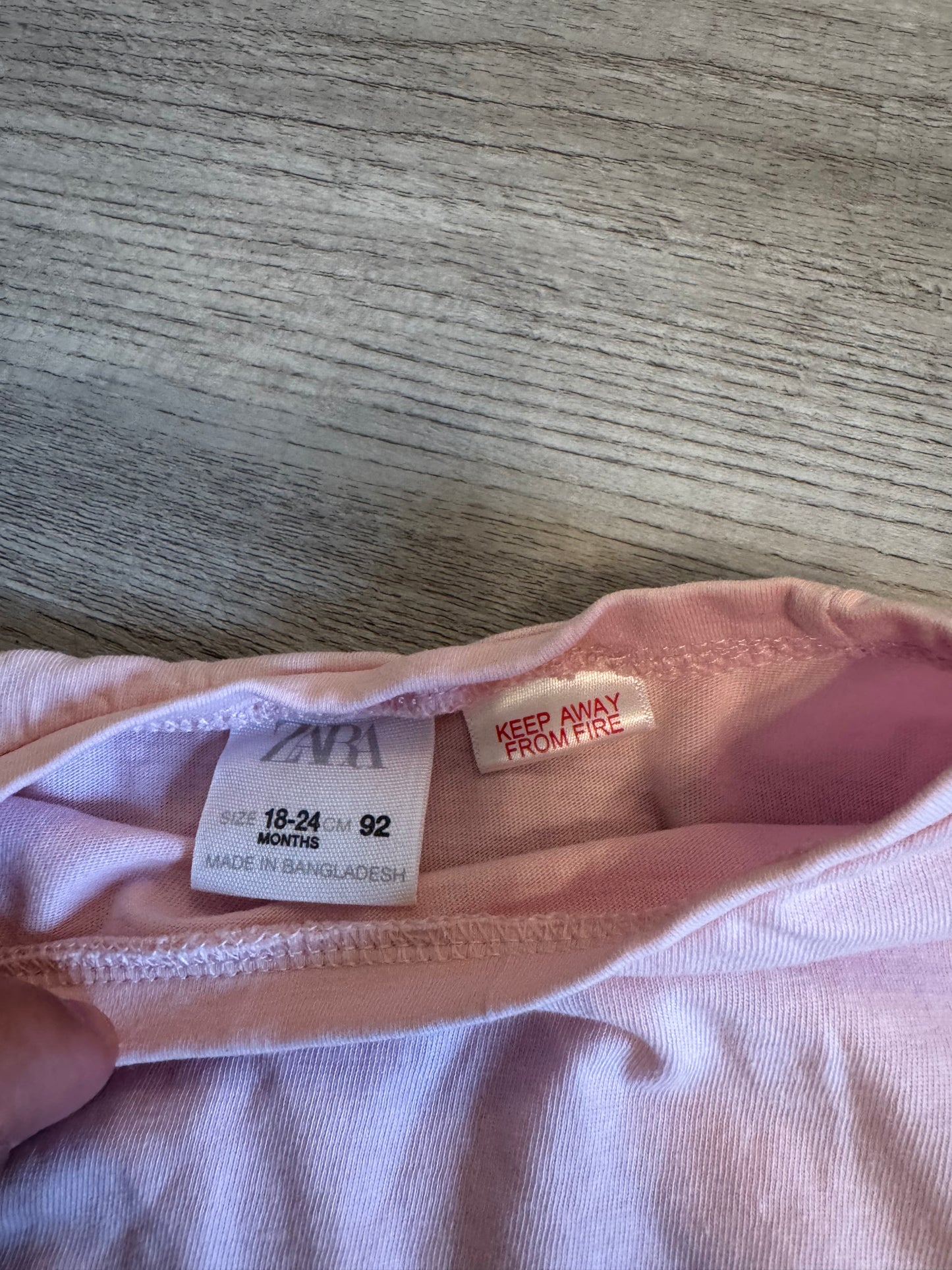 Zara Outfit Baby Size 18-24M (runs bigger)