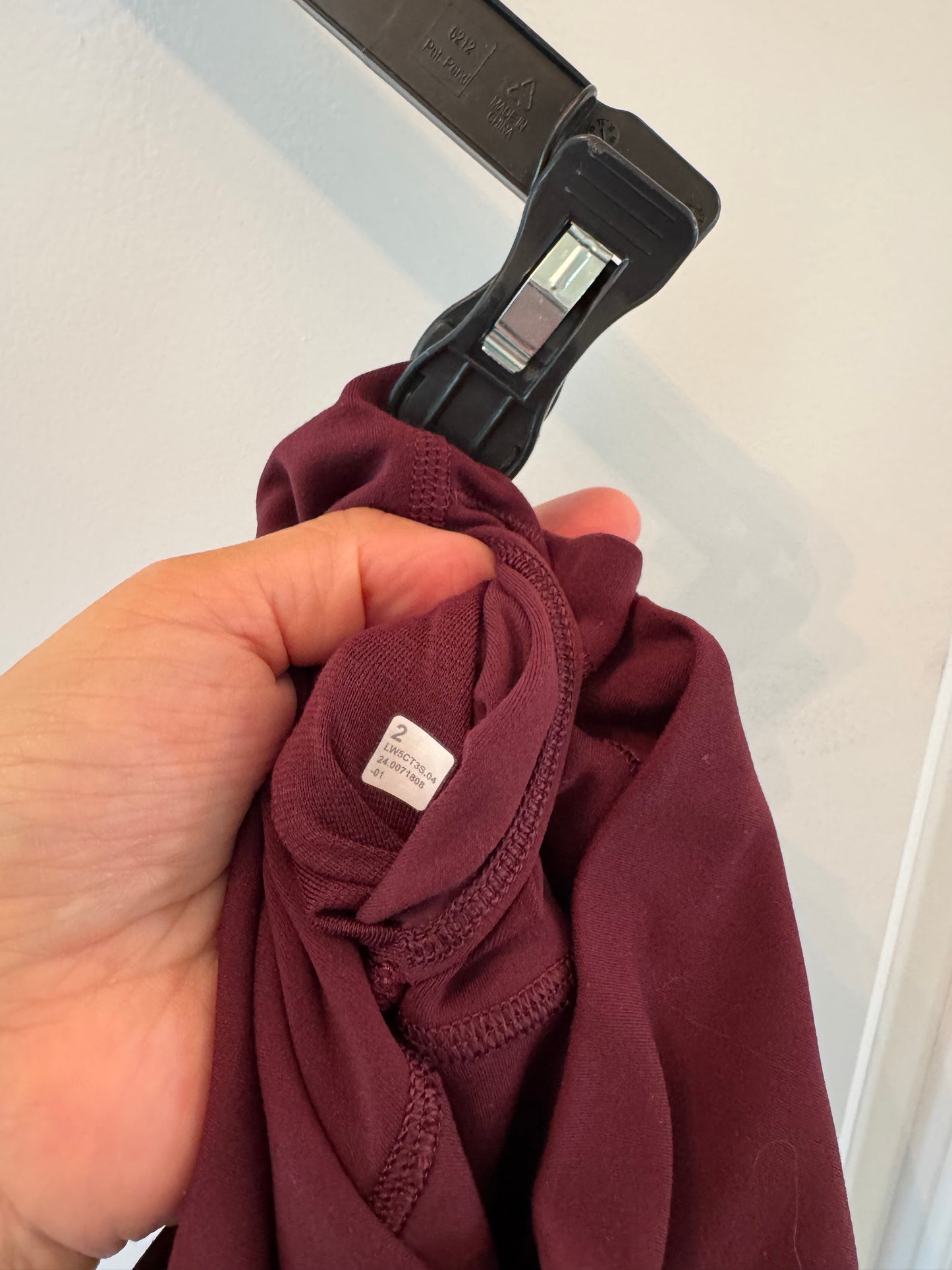 Lululemon Leggings Women’s Size 2 Burgundy