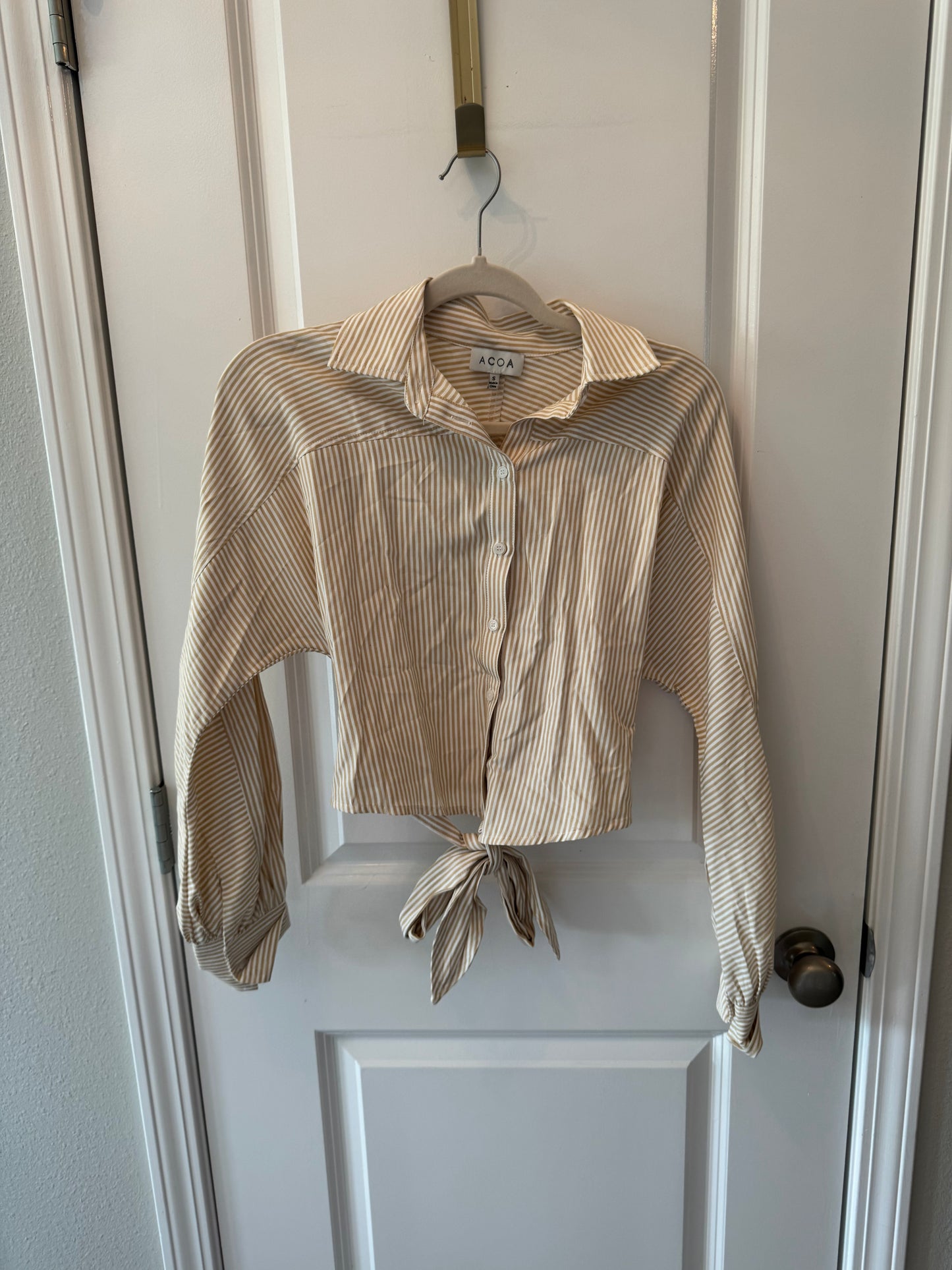 ACOA Stripe Top Women’s Small