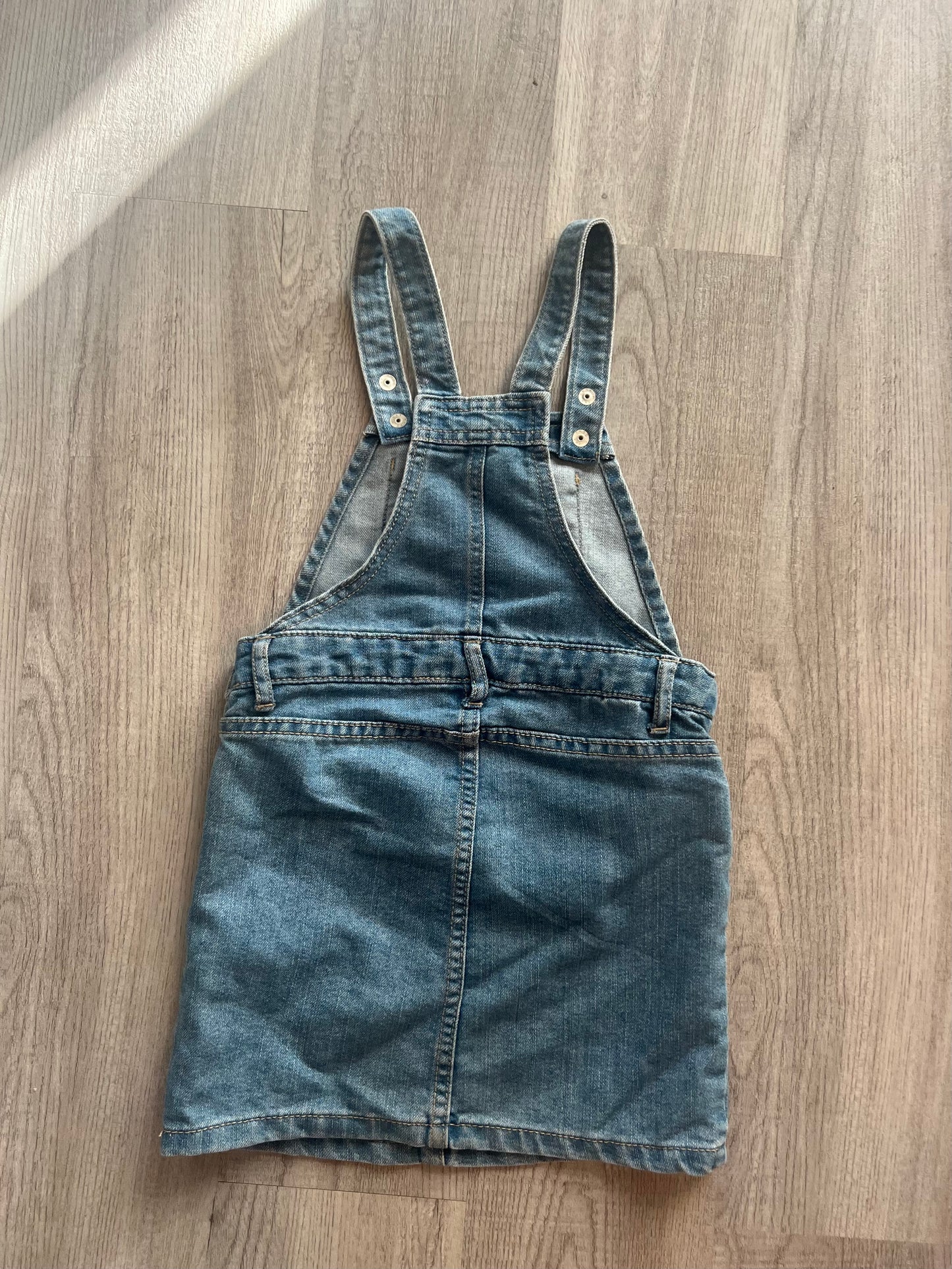 The Children’s Place Toddler Girl Jean Overalls Dress Size 5T