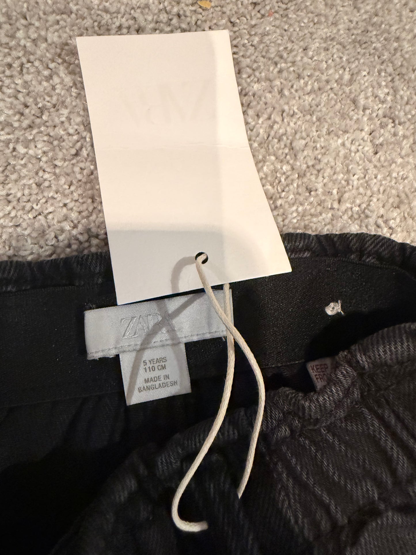 Zara toddler girl jeans bundle size 4/5 years