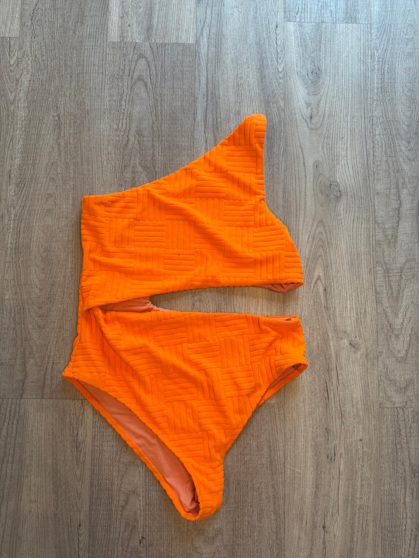 Beach Riot Swimsuit Women’s Large Neon Orange