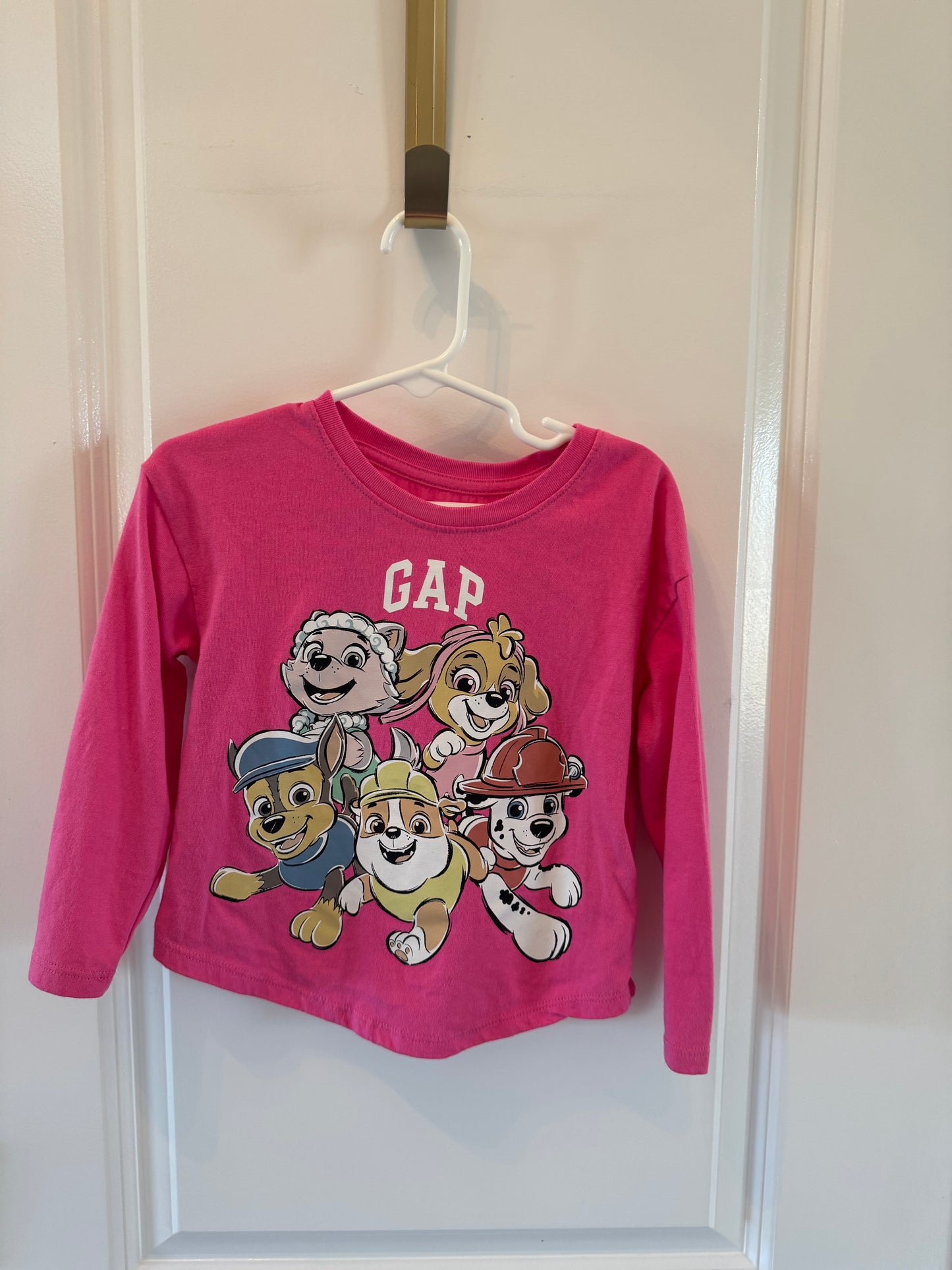 Gap Paw Patrol Top Toddler Size 4T Pink