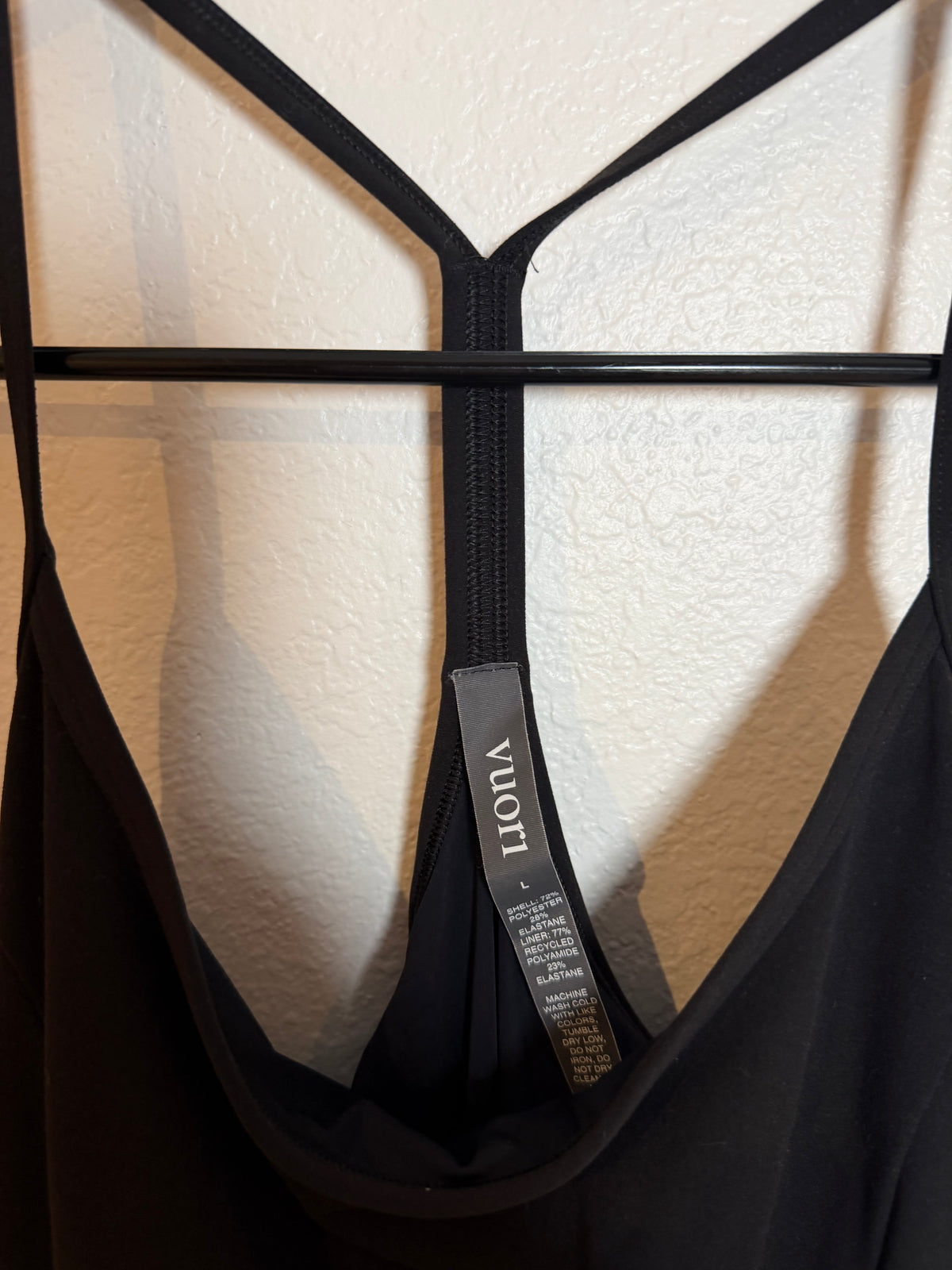 Vuori Black Dress Size Large