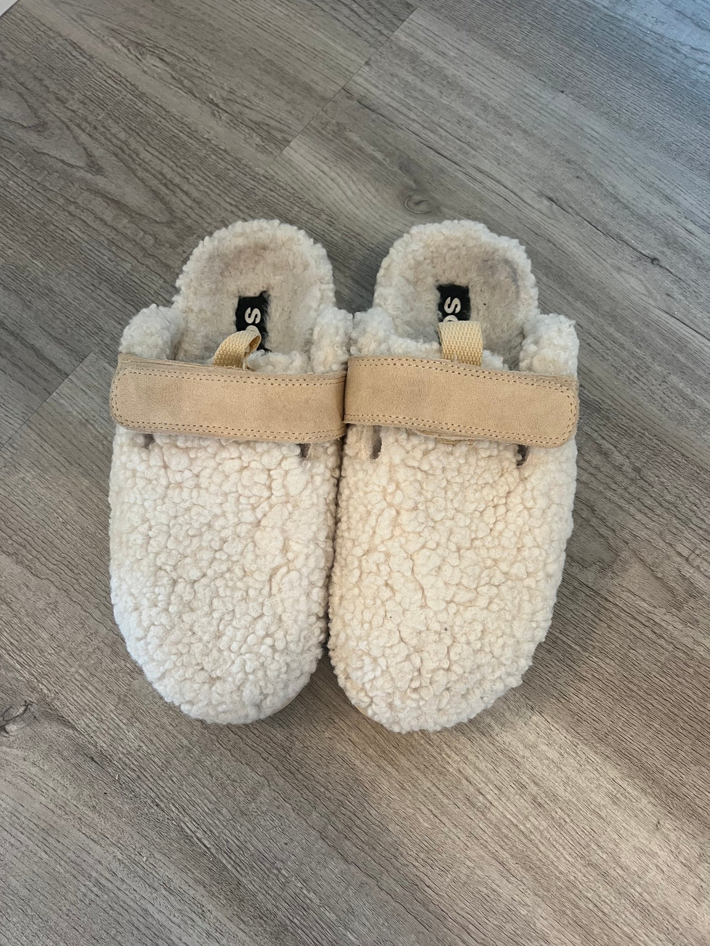 Sorel Viibe Cozy Clog Women’s Size 6.5 Natural Bleached Ceramic