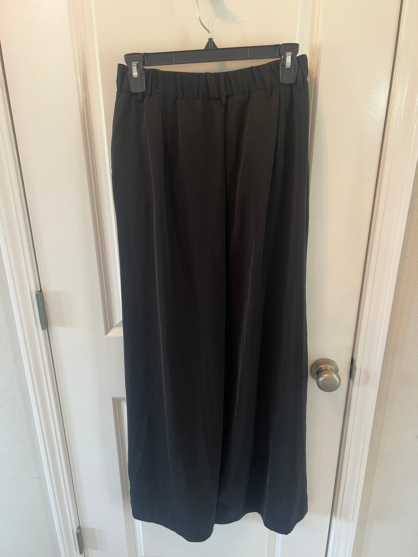 Wide Legs Trousers Women’s Size Small (27-28) Black