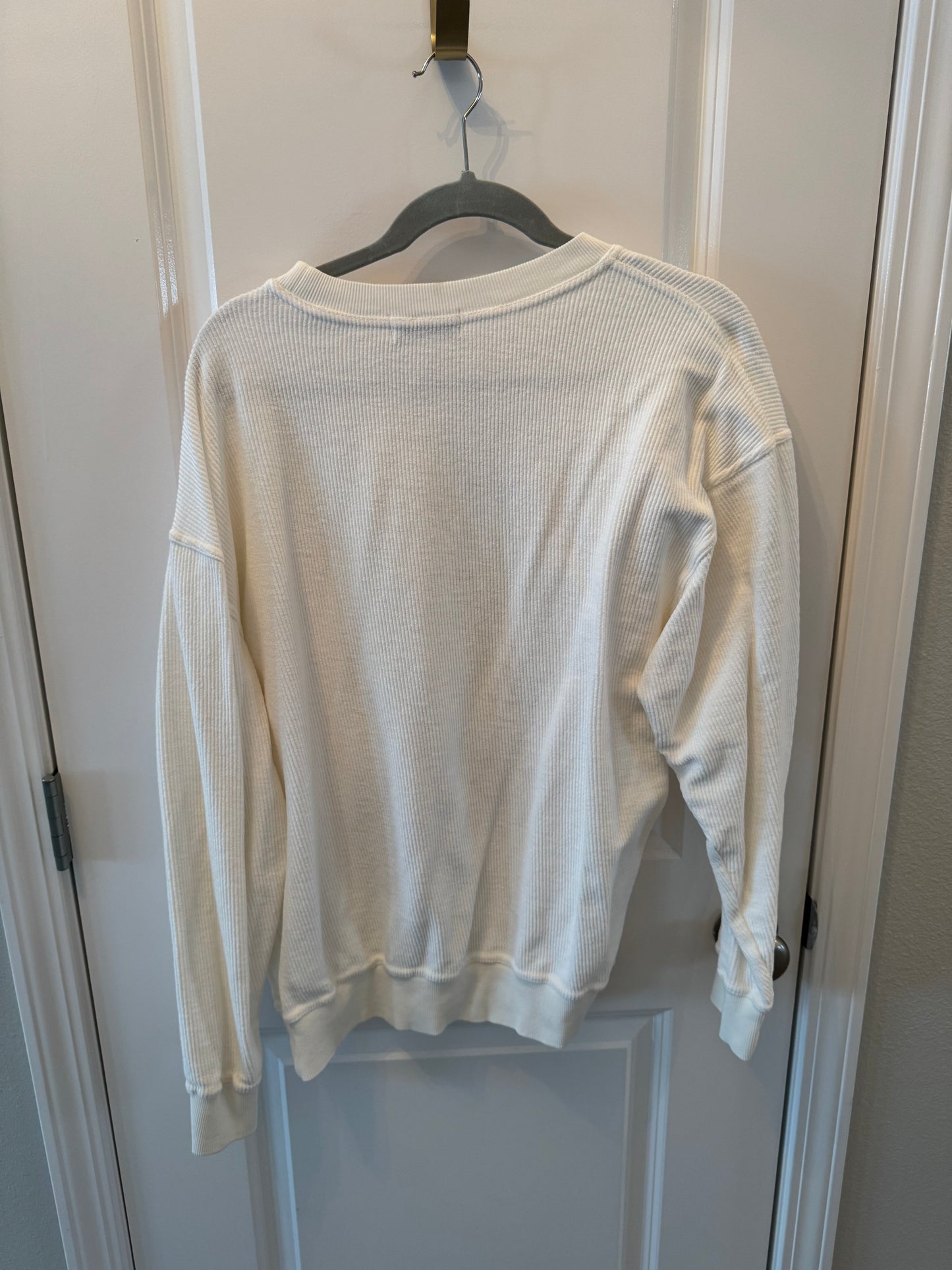 The Post Wild West Graphic Long Sleeve Top Women’s Size Medium White