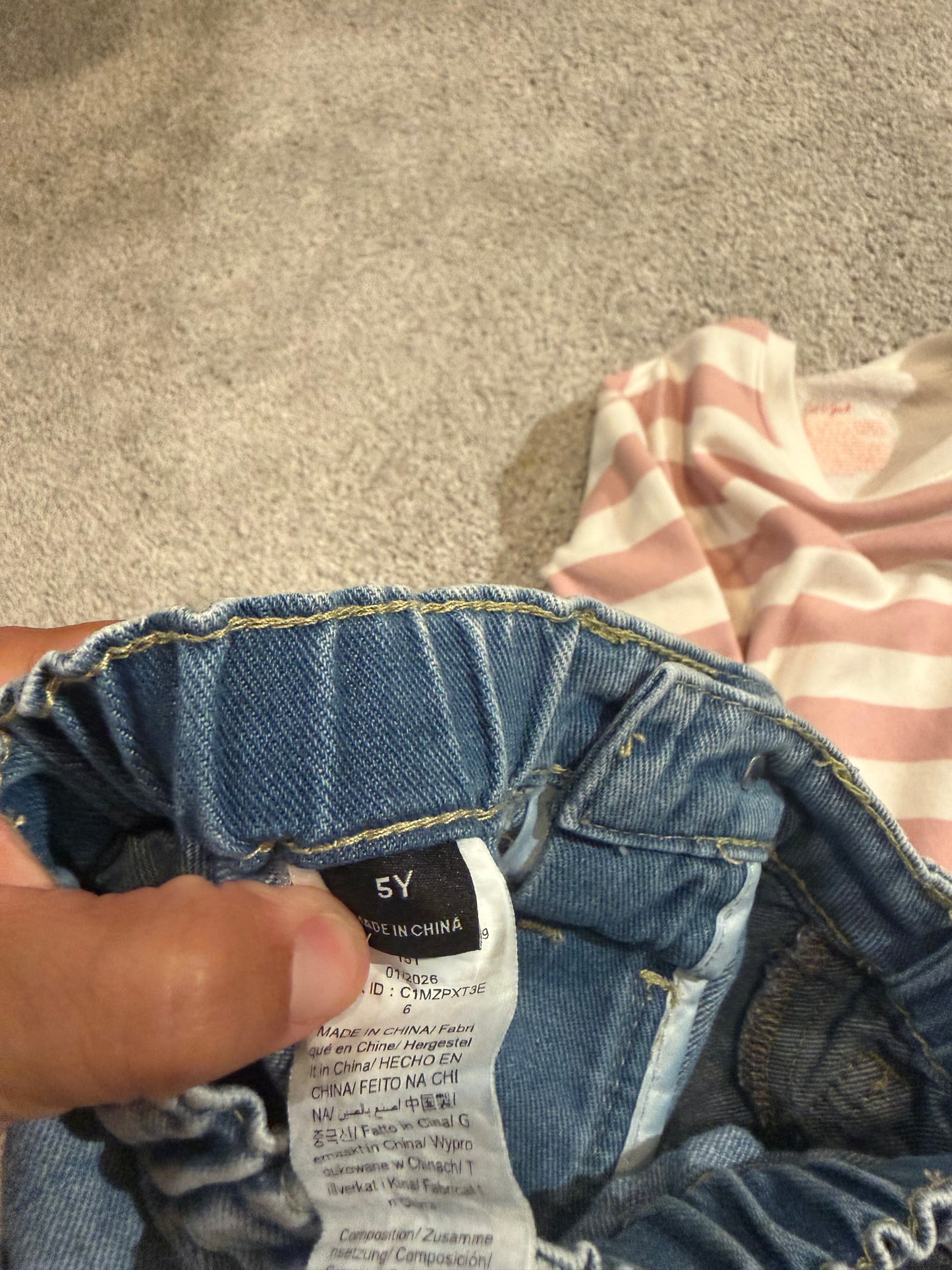 Toddler Girl Outfit Bundle Size 5Y