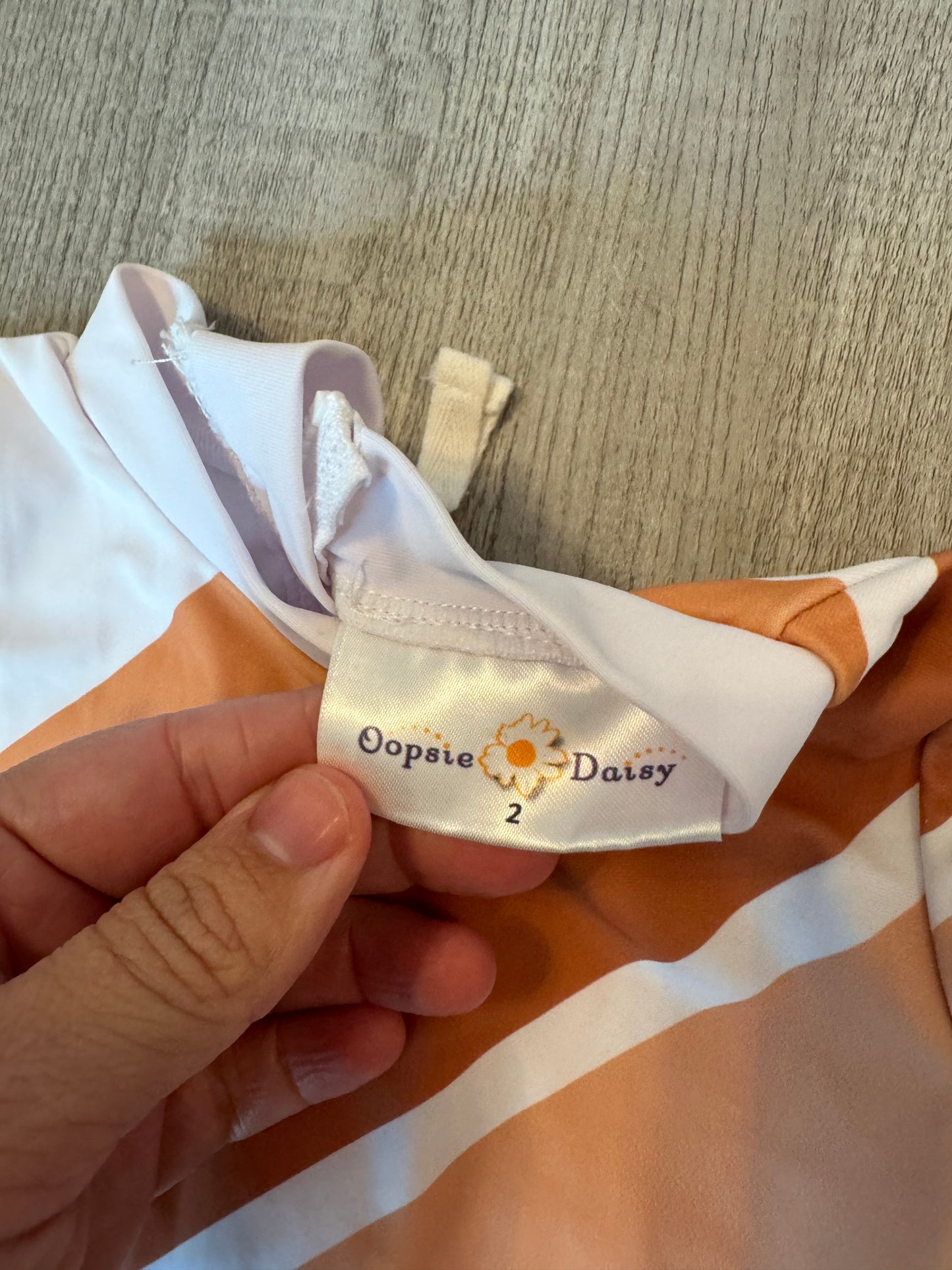 Oopsie Daisey Swimsuit Size 2 Years