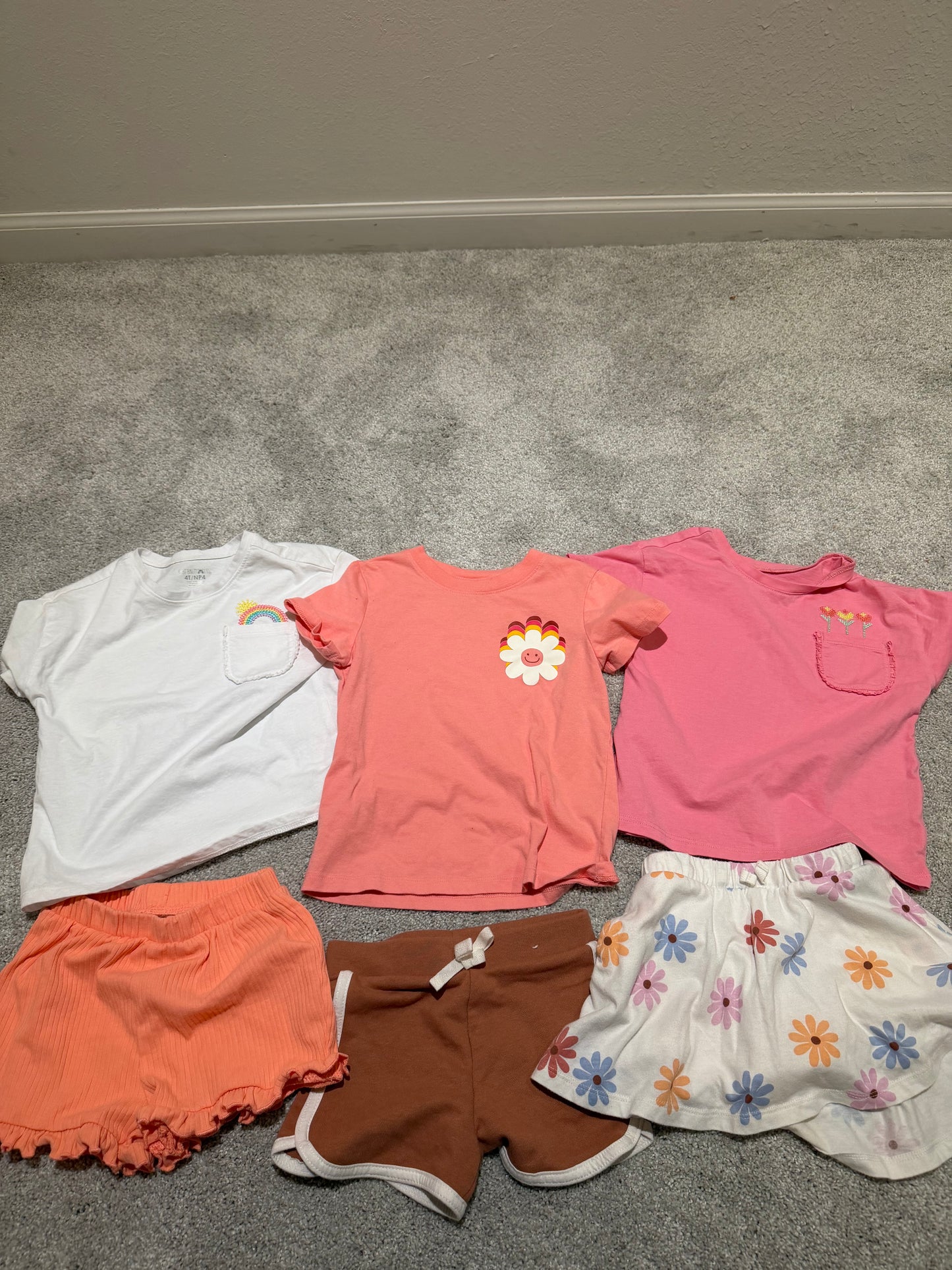 Bundle of 3 Outfits Toddler Size 3-4T