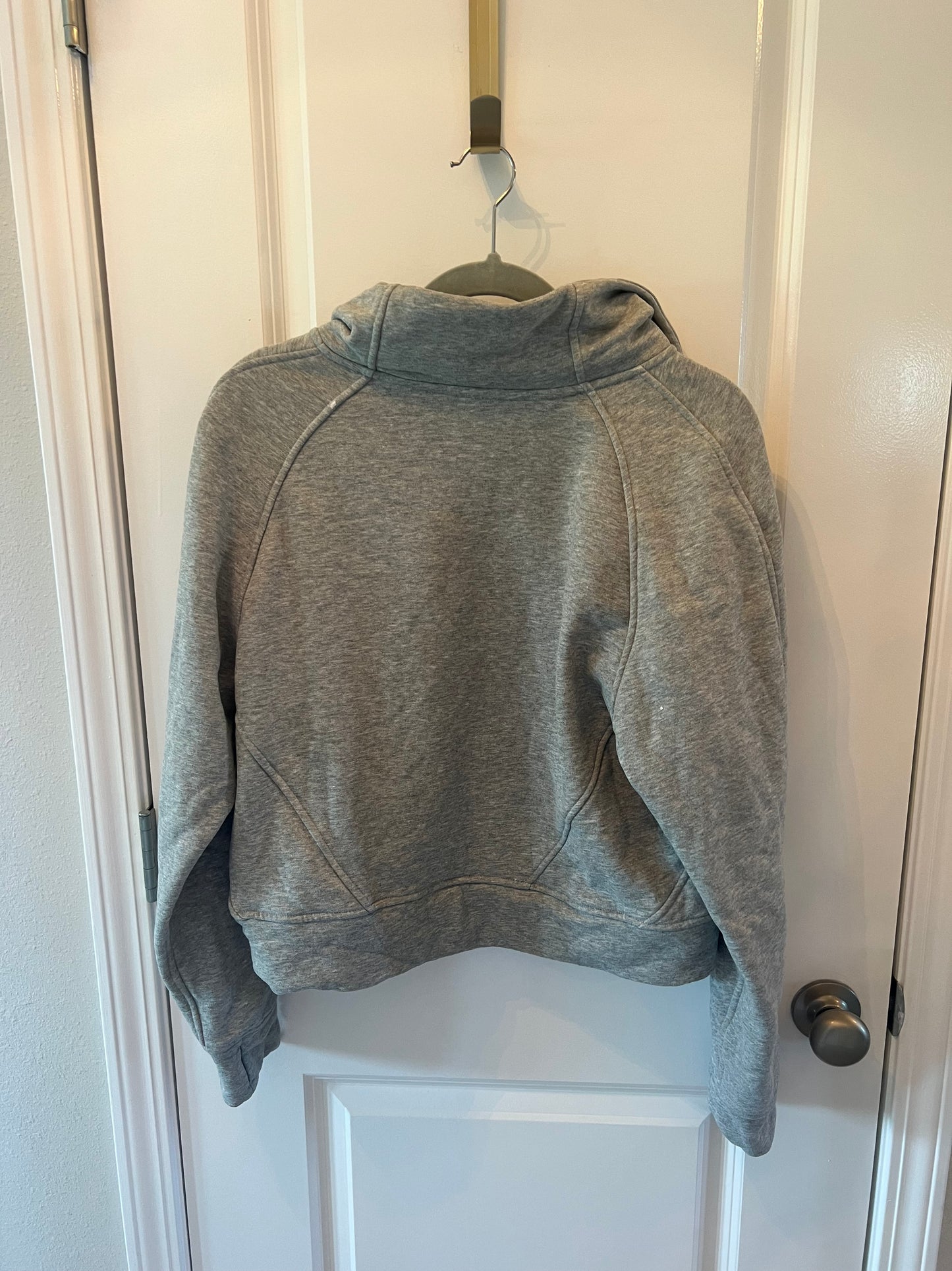 Half Zip Pullover Women’s Size Medium Heather Gray