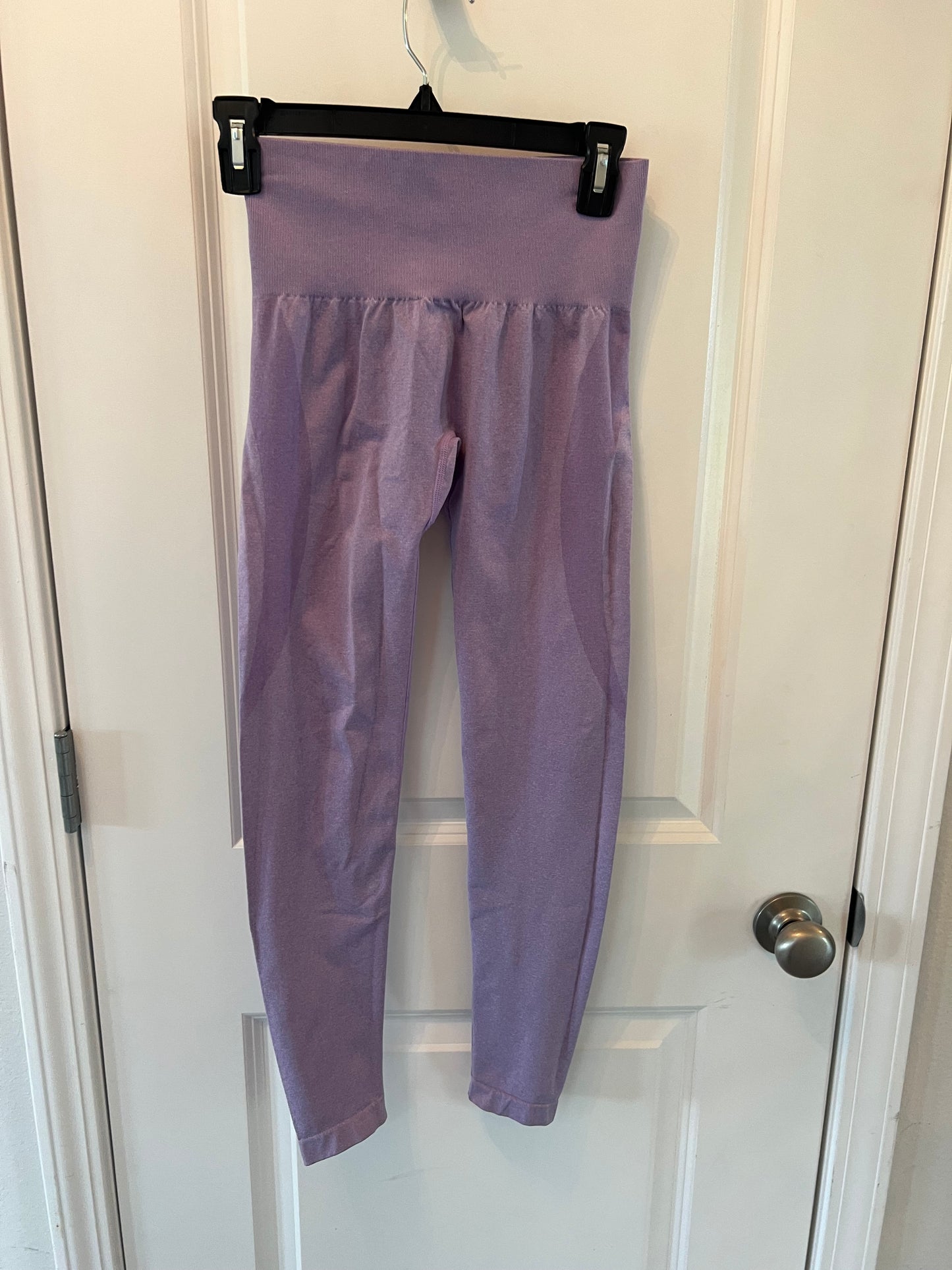 NVGTN Ribbed High Rise Active Leggings Women’s Size Small Lilac