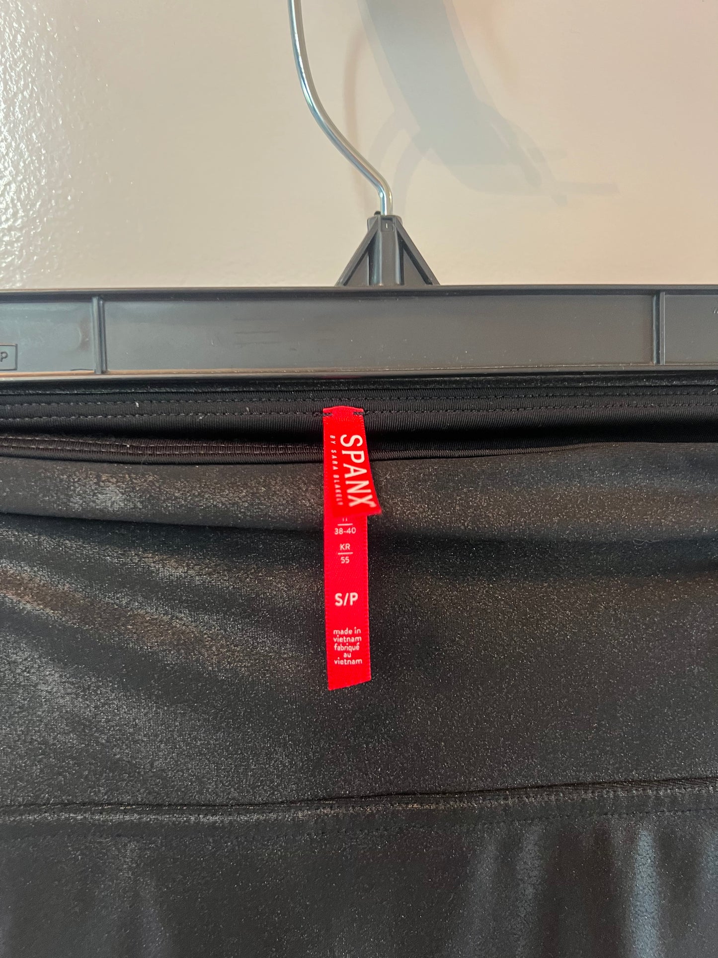 Spanx Faux Leather Leggings Women’s Size Small Black
