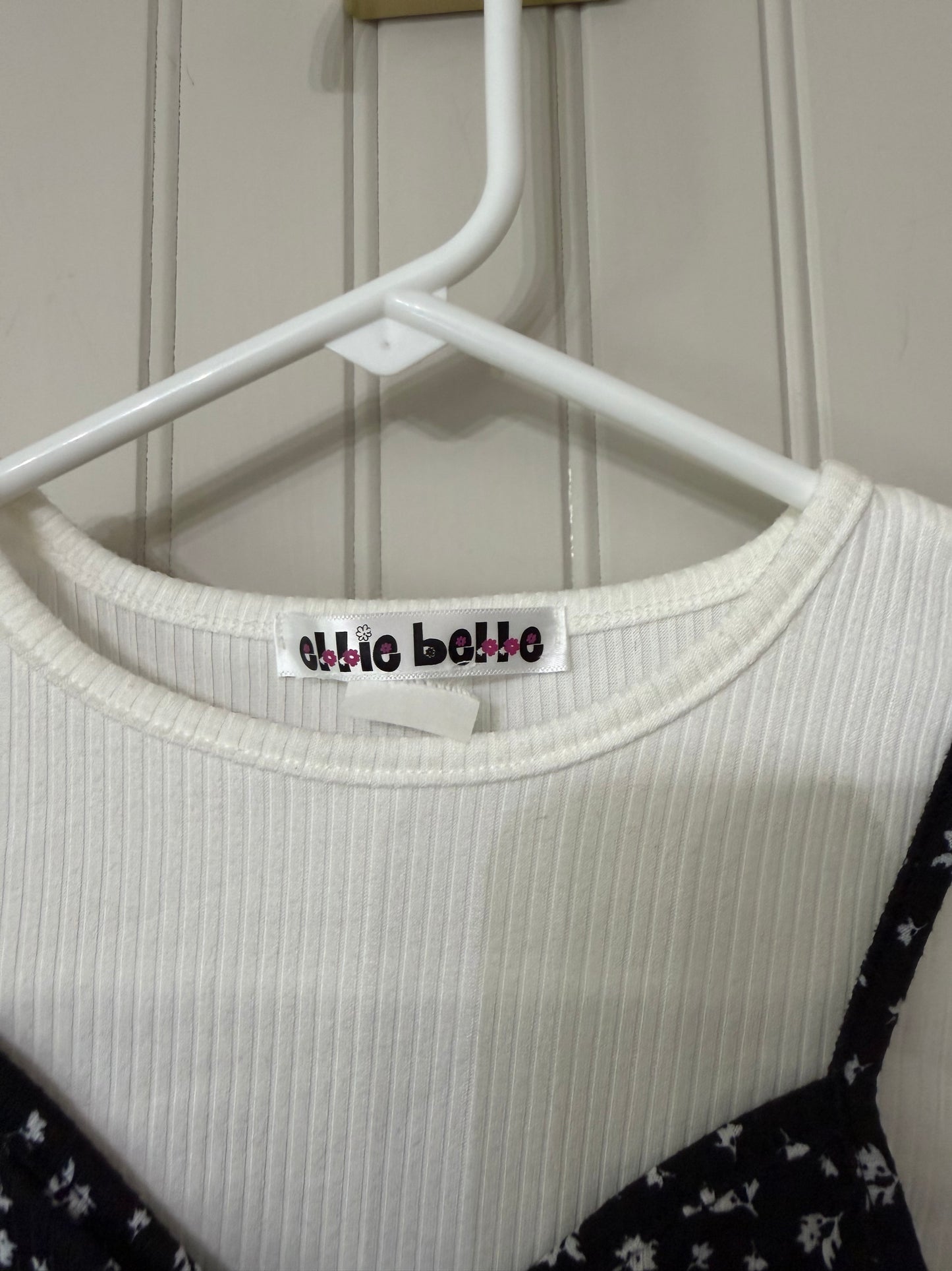 Ellie Belle Layered Dress Girl’s Size 7 Black