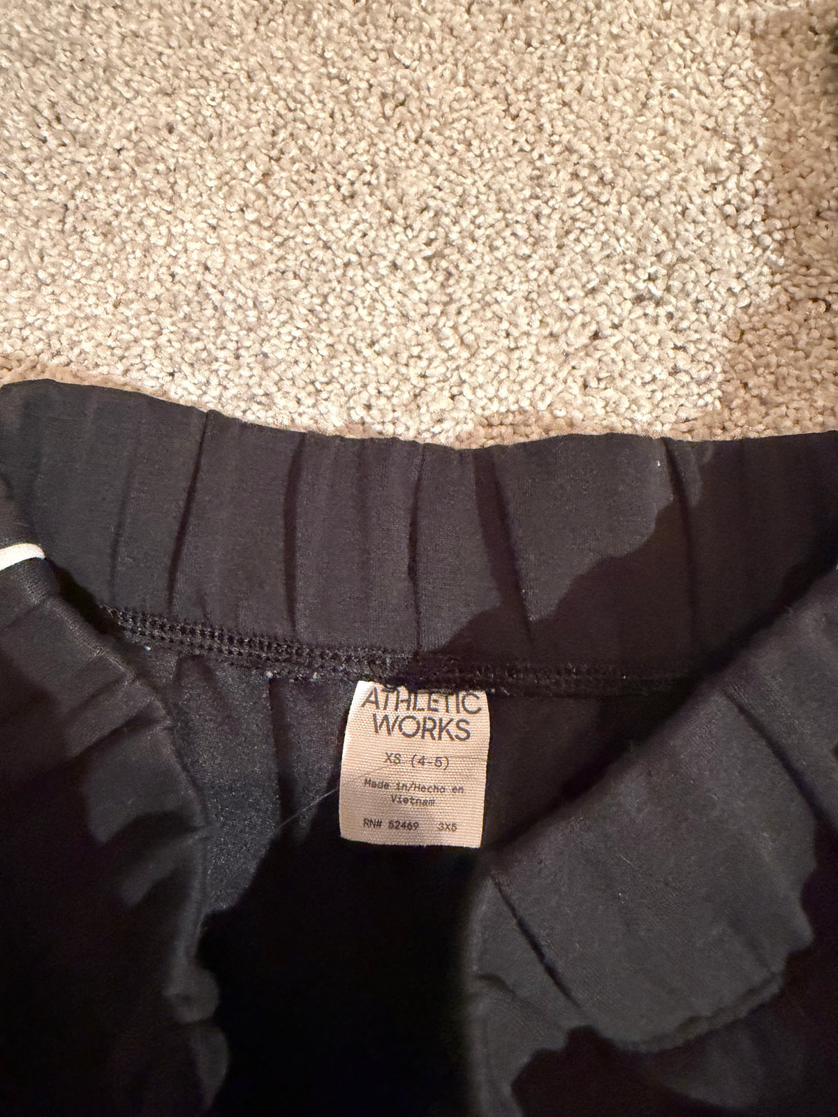 Toddler Girl Black & White Outfit Size 4/5