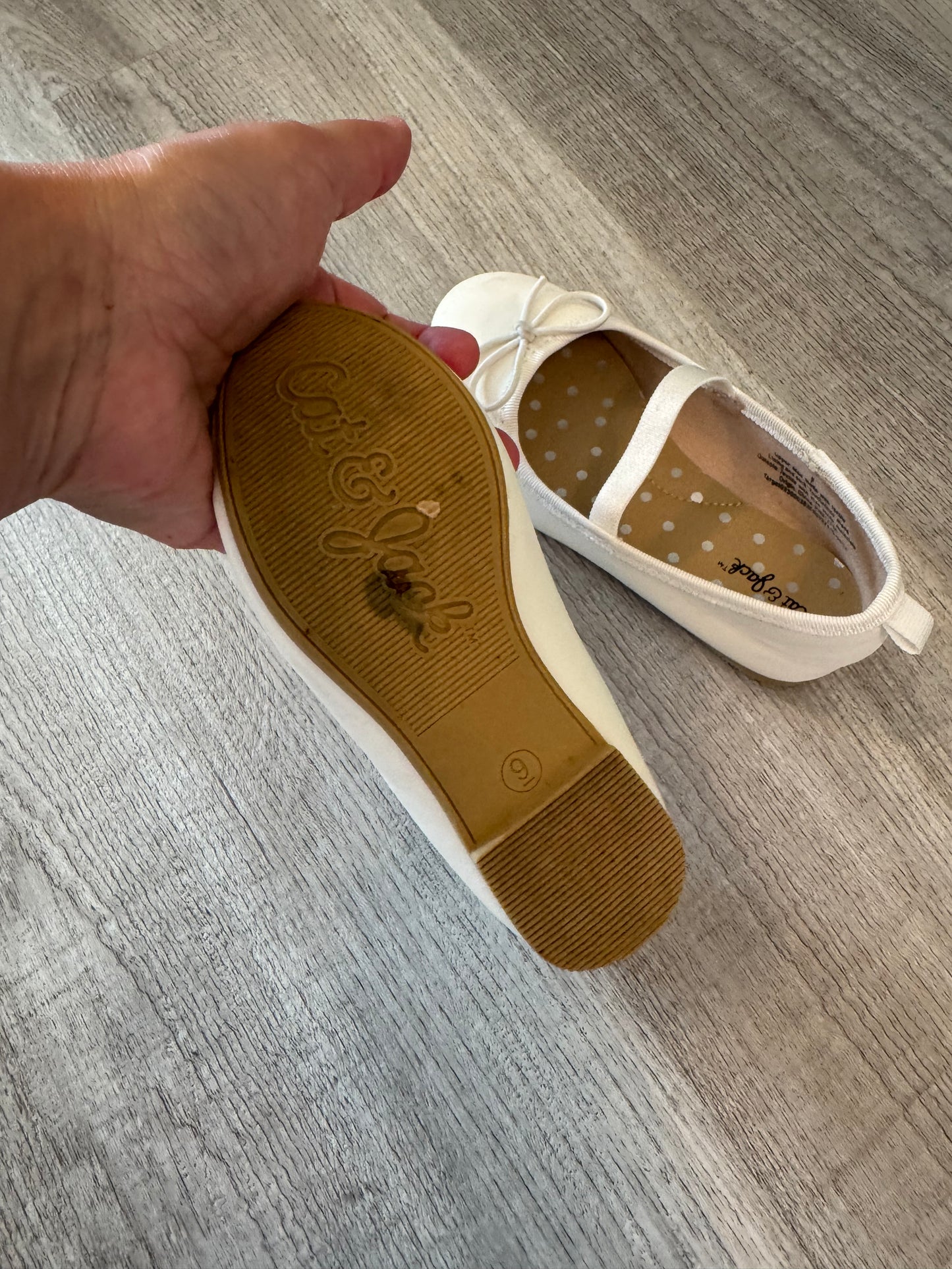 Cat & Jack Ballet Flats Toddler Size 9