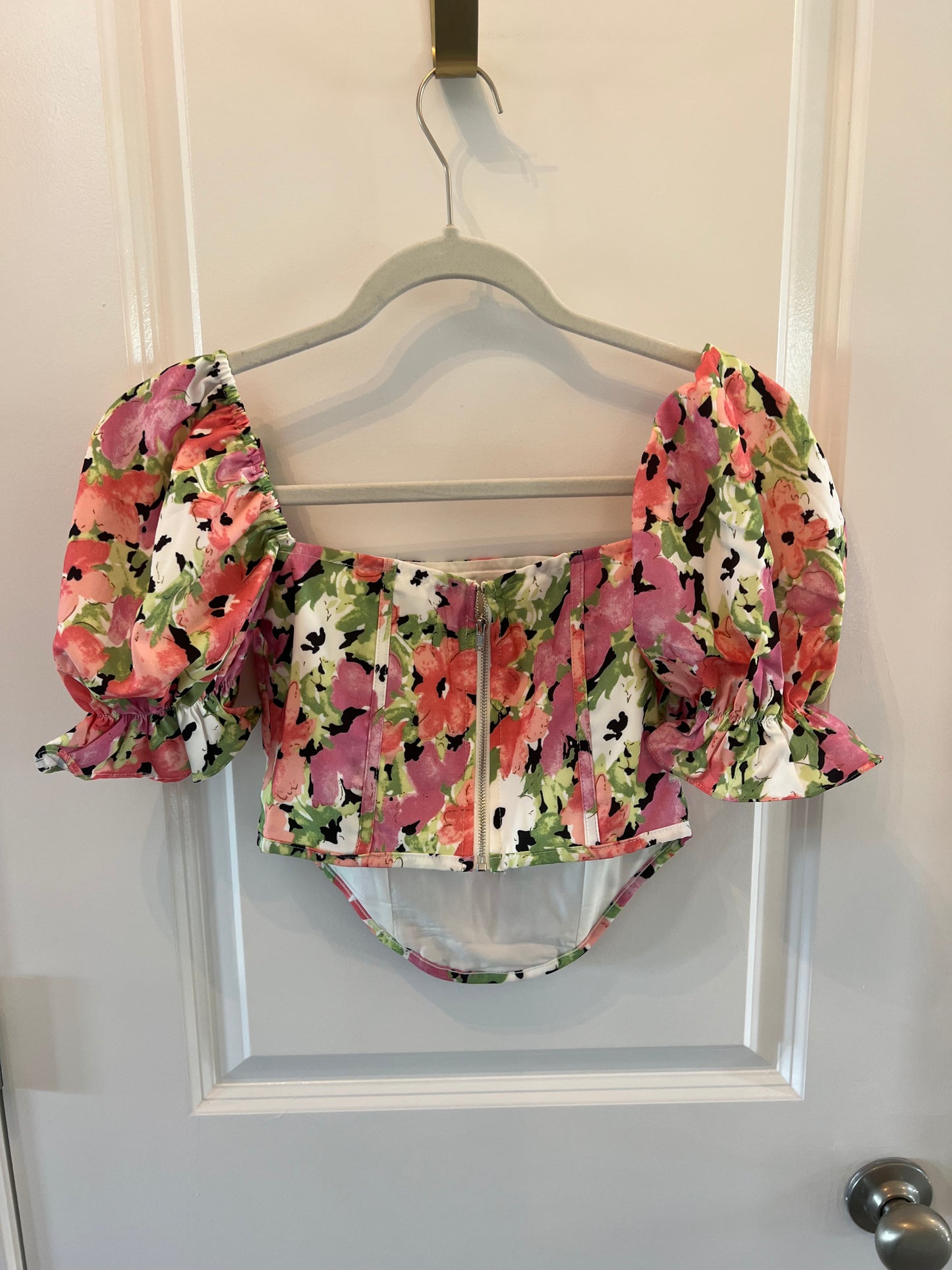 Revolve More To Come Loraine Floral Top Size XXS Pink
