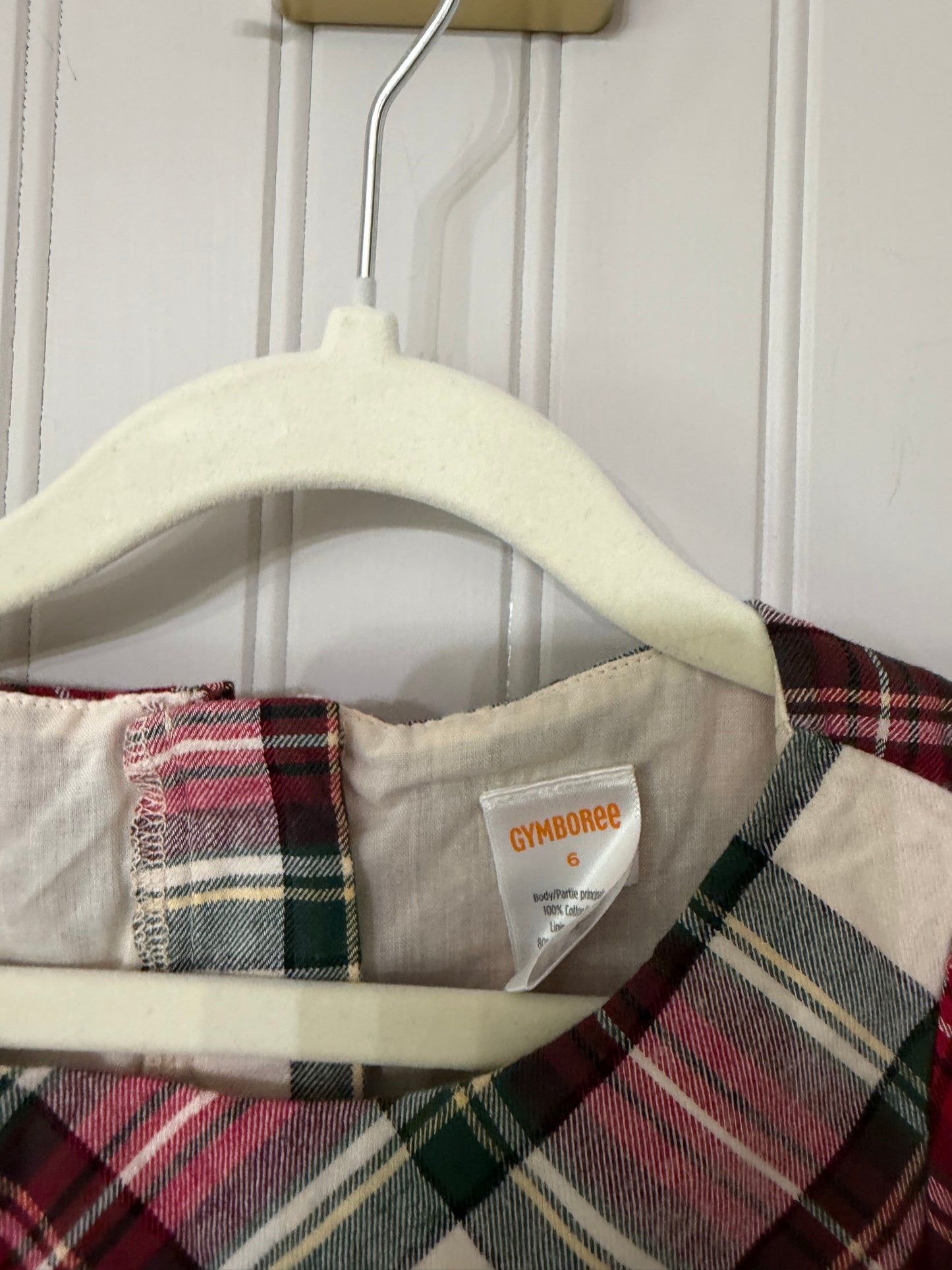 Plaid Dress Girl’s Size 6