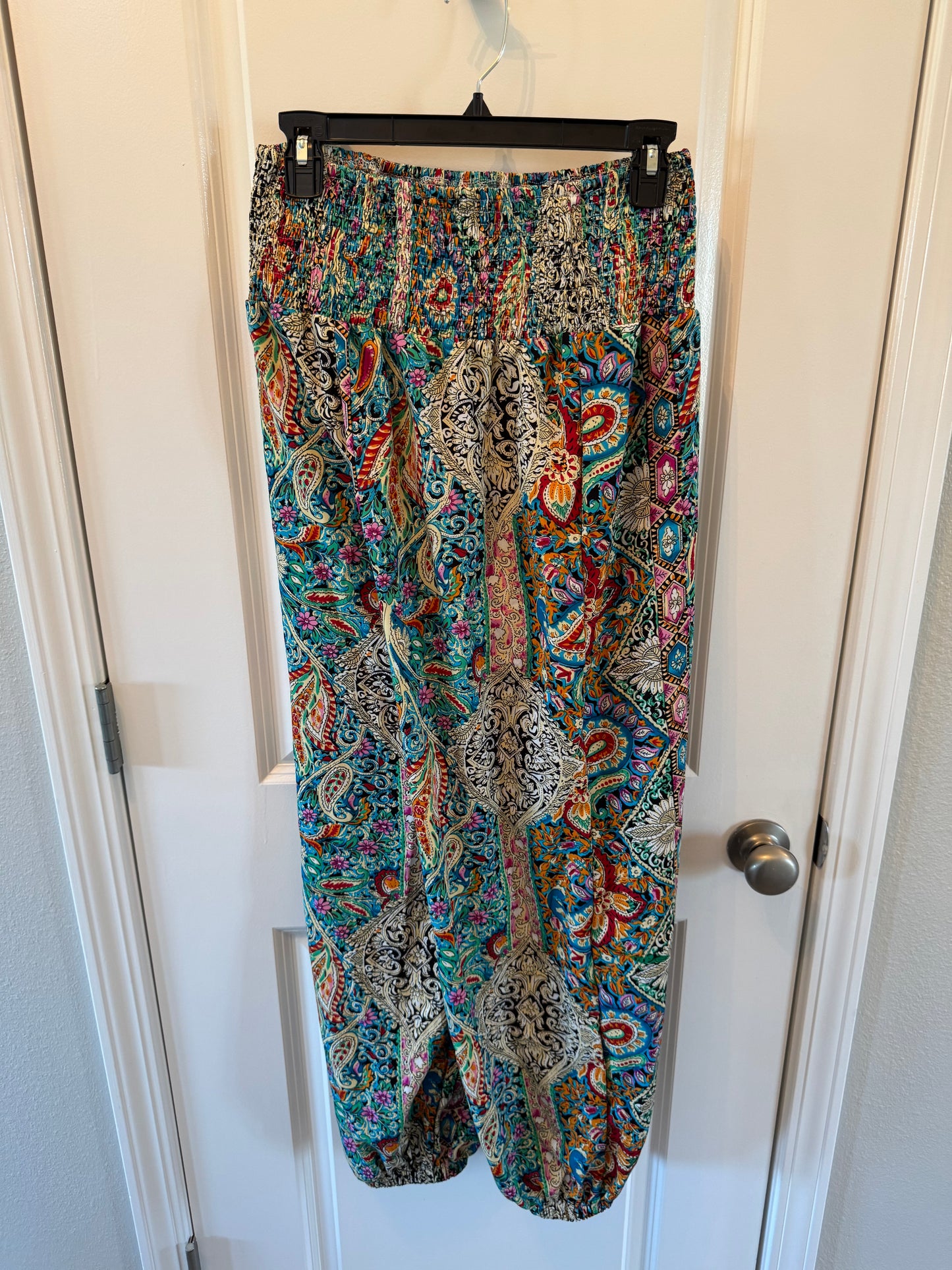 Cupshe Paisley Swim Cover-Up Pants Women’s Medium NWT