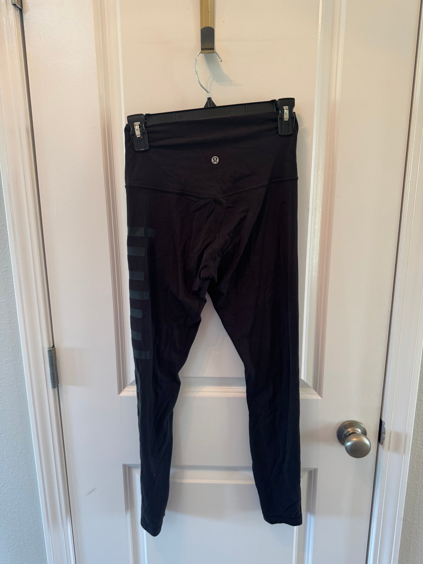 Lululemon Align Leggings Side Logo Women’s Size 6 Black