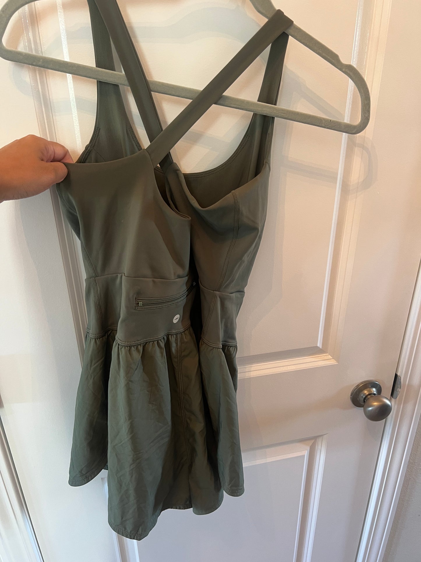 Olive Green Romper Size smal