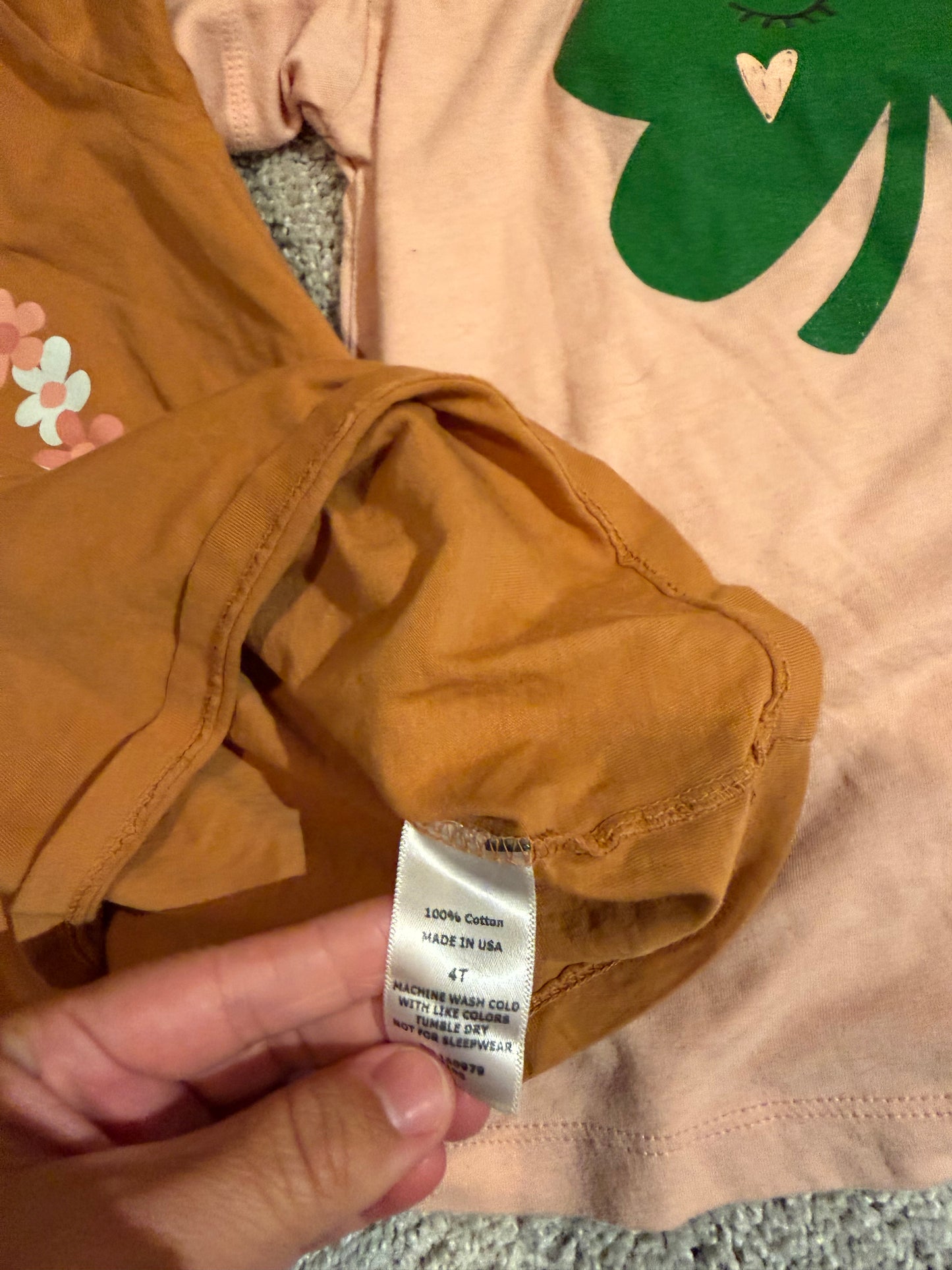 Toddler Girl Tee Bundle Size 4