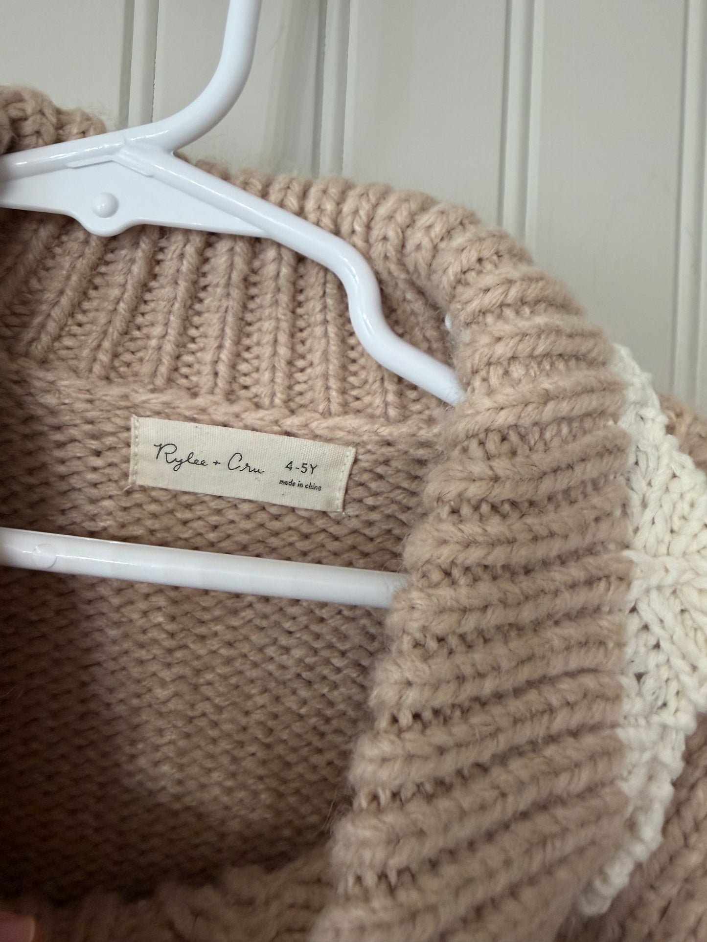 Rylee + Cru Sweater Toddler Size 4-5 Years