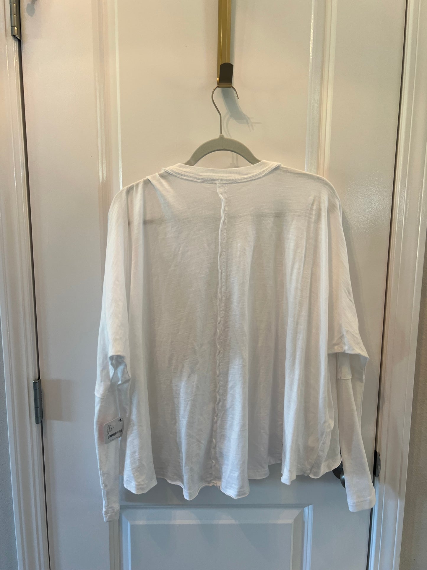 Free People Long Sleeve Top Women’s Size Small White