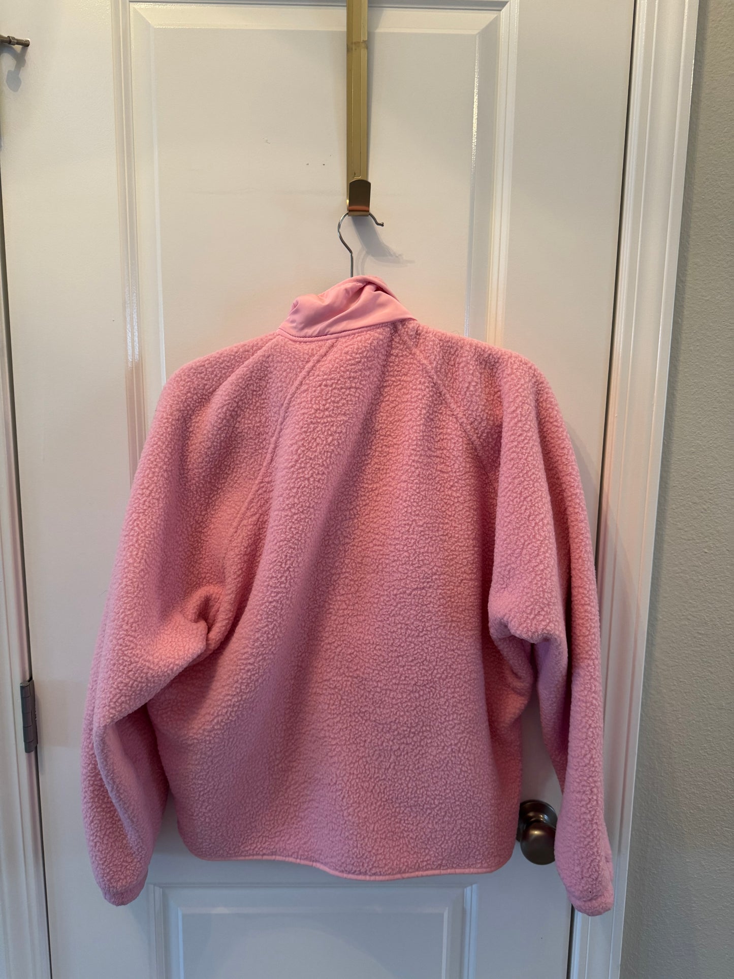 Sherpa Teddy Jacket Women’s Medium Pink