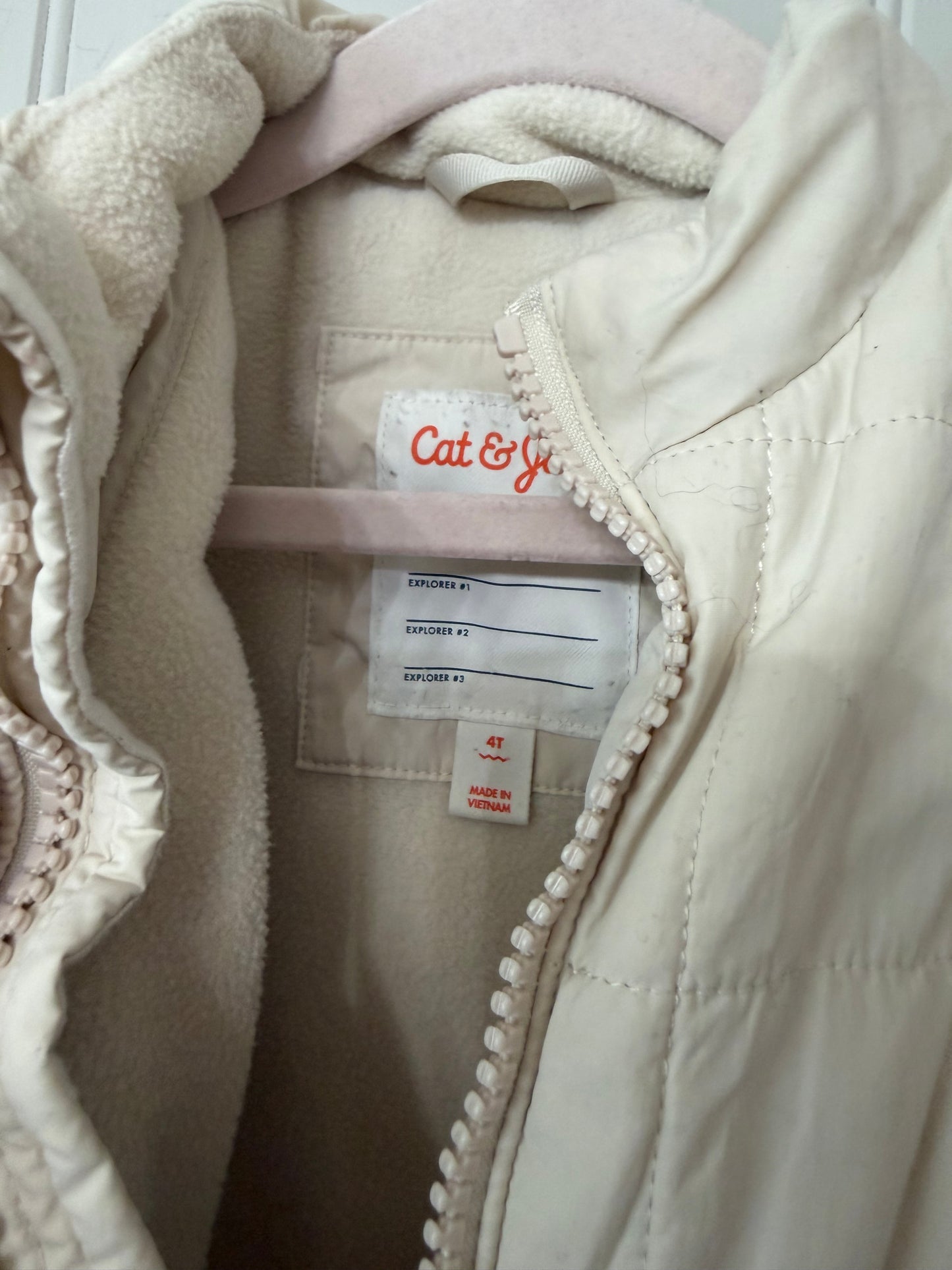 Cat & Jack Coat Size 4T