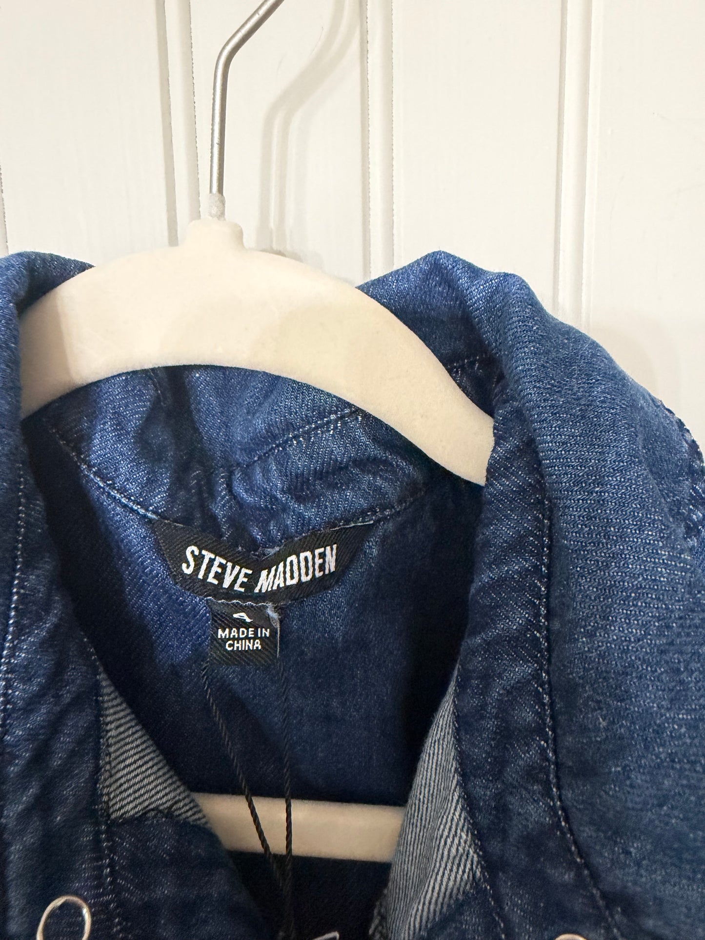 Steve Madden Dakoda Denim Dress Women’s Size 4 NWT