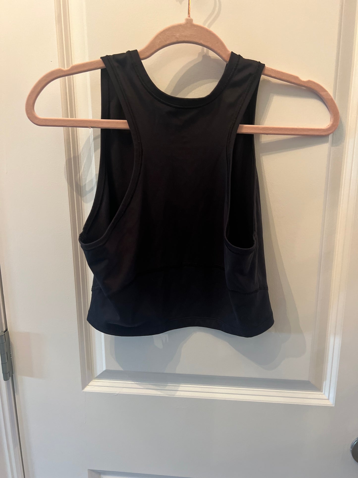 On Cloud Running Black Tank Size Medium