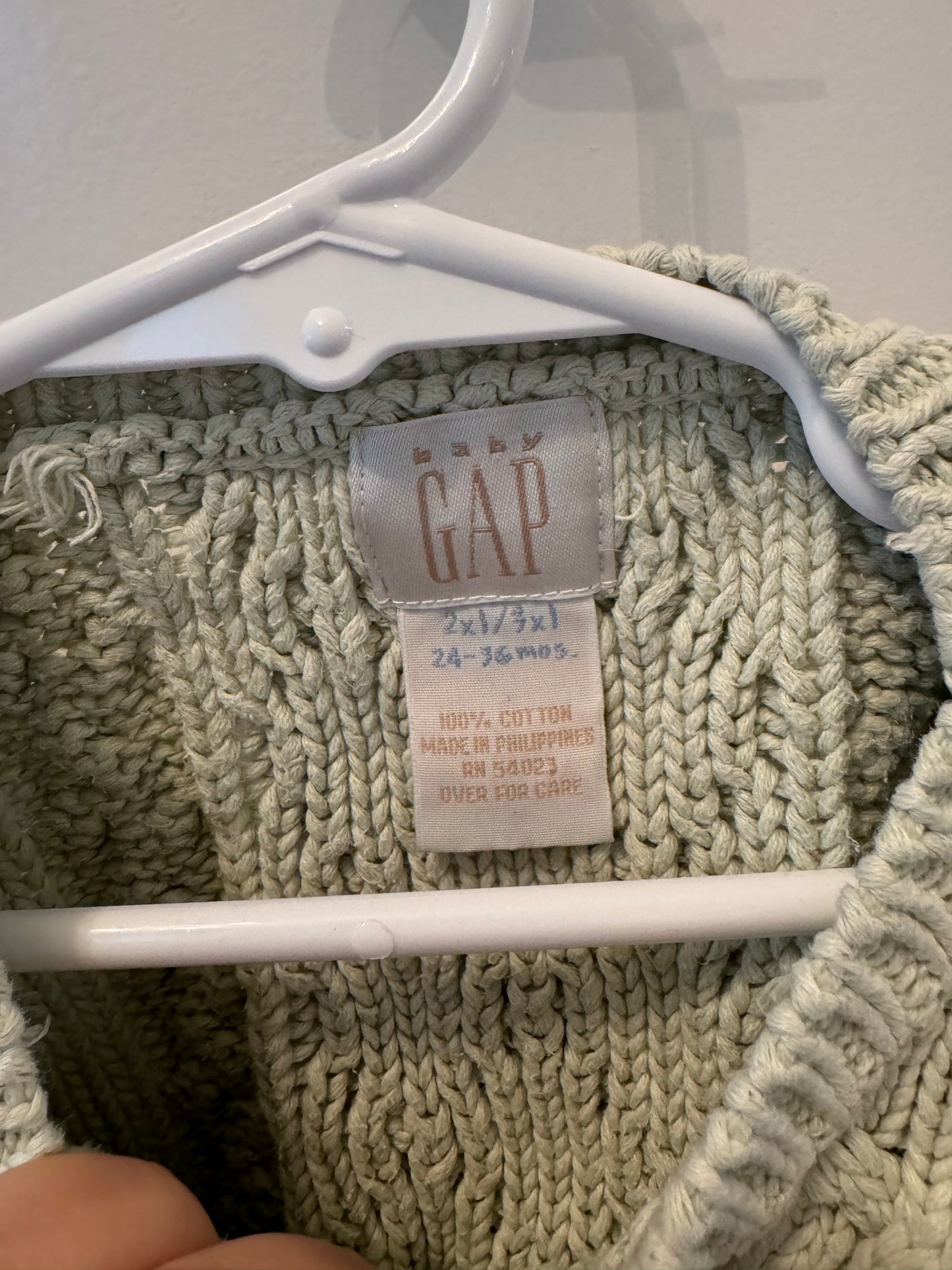 Gap Vintage Sweater Size 2/3 years